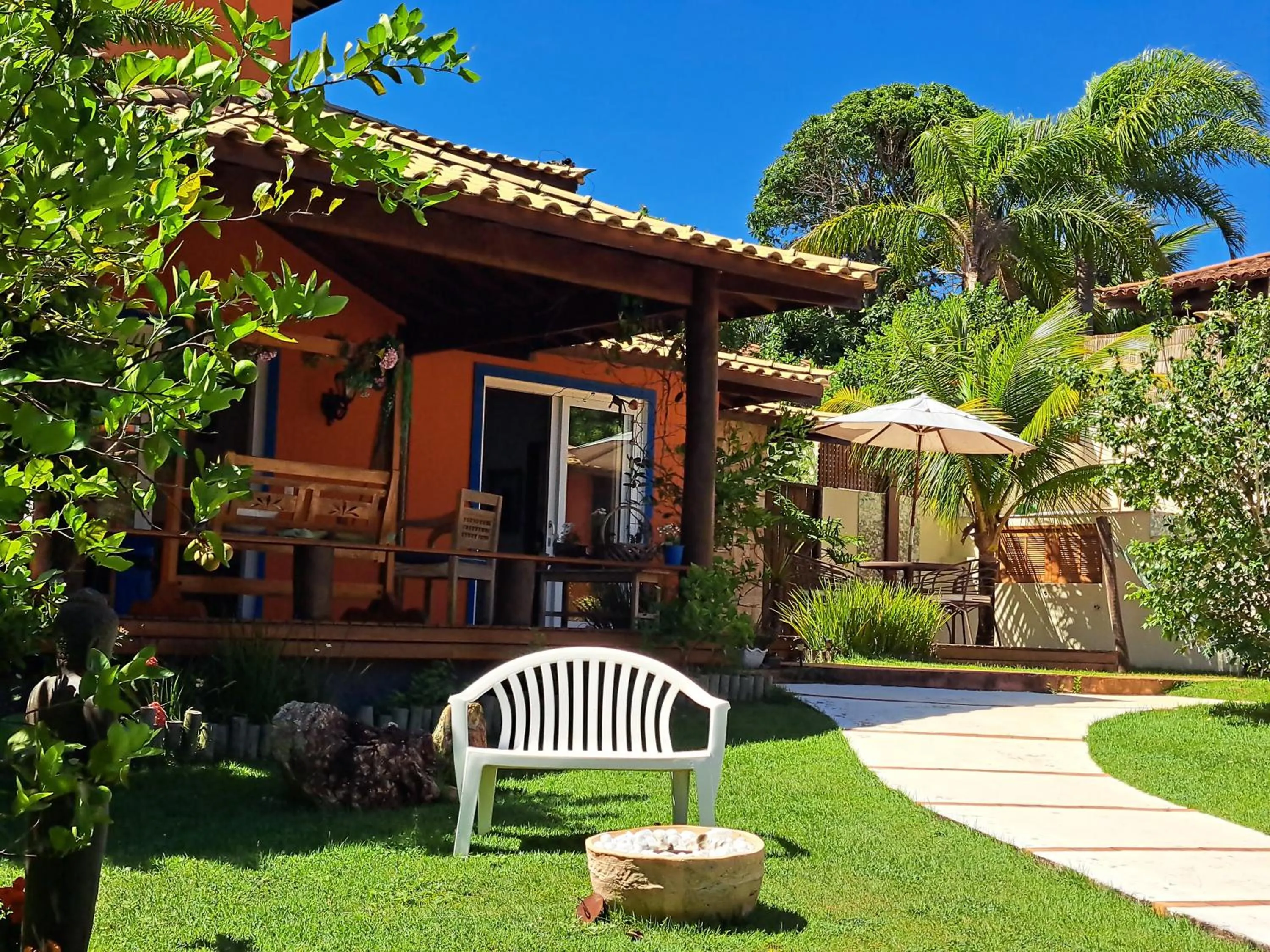 Garden in Hotel Liberdade Búzios