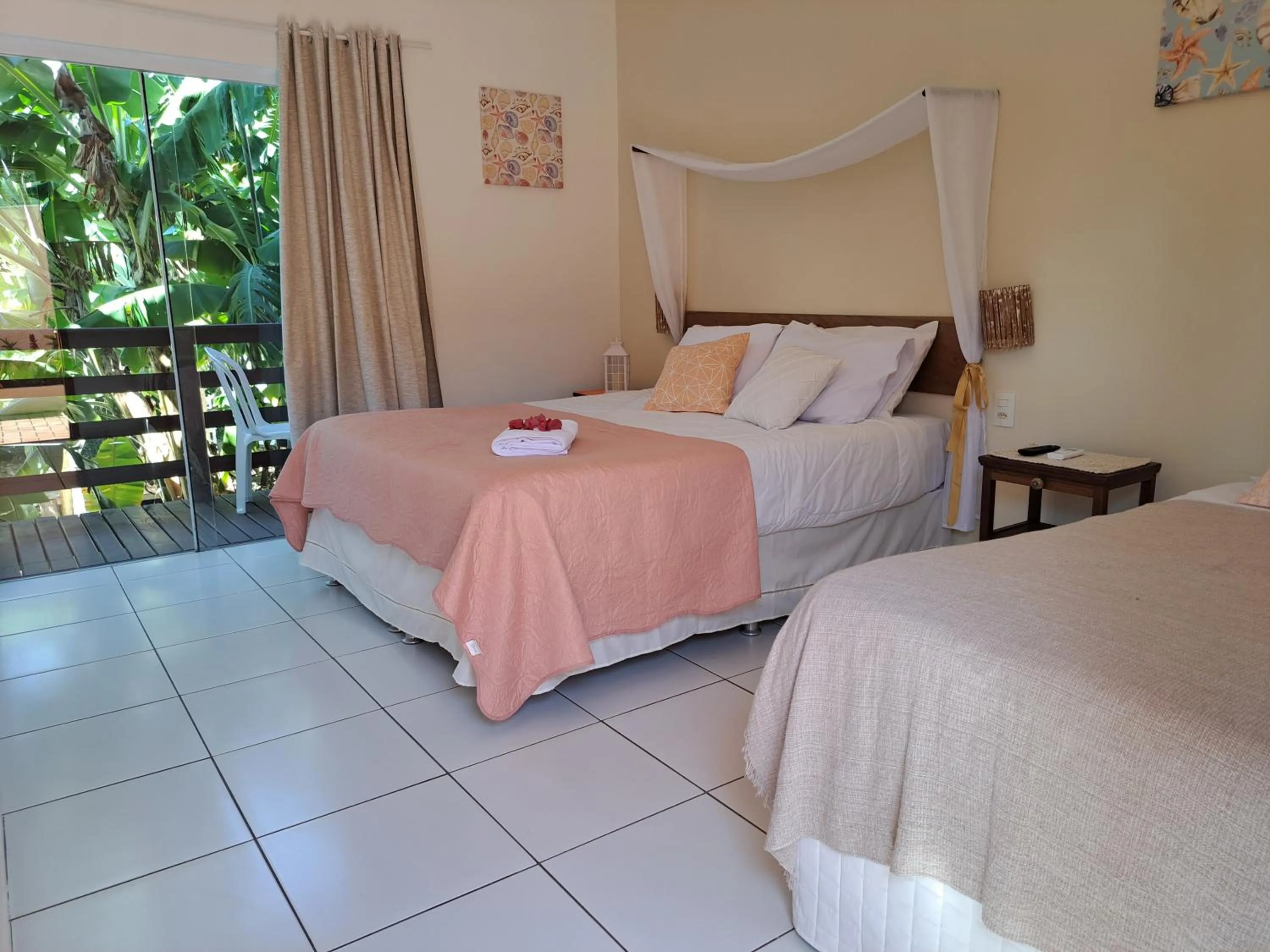 Bed in Hotel Liberdade Búzios