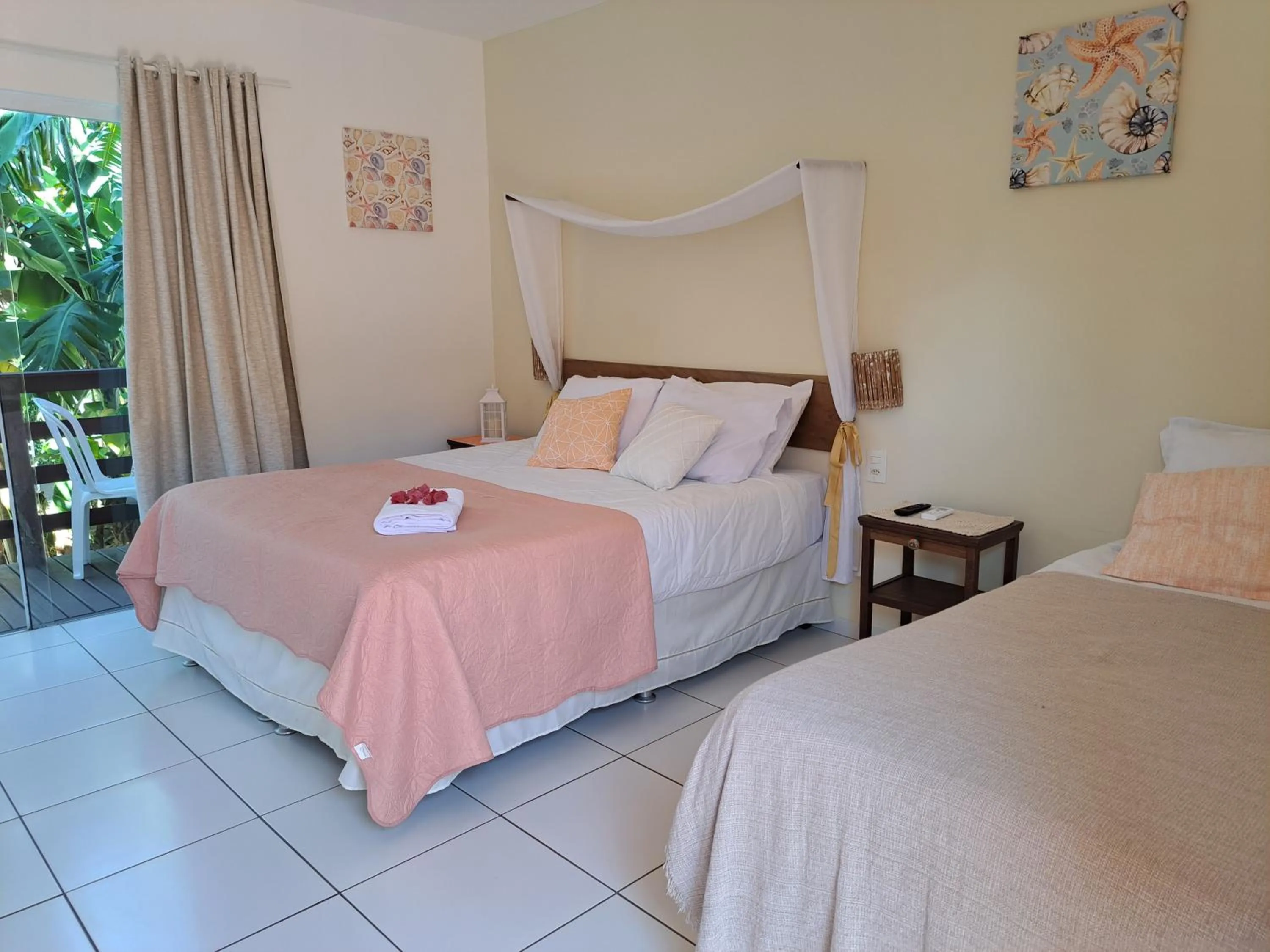 Bed in Hotel Liberdade Búzios