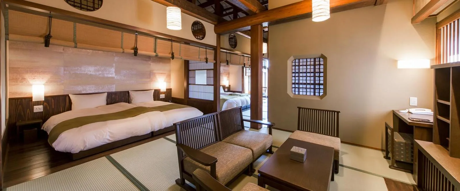 Bed in Inishie no Yado Keiun