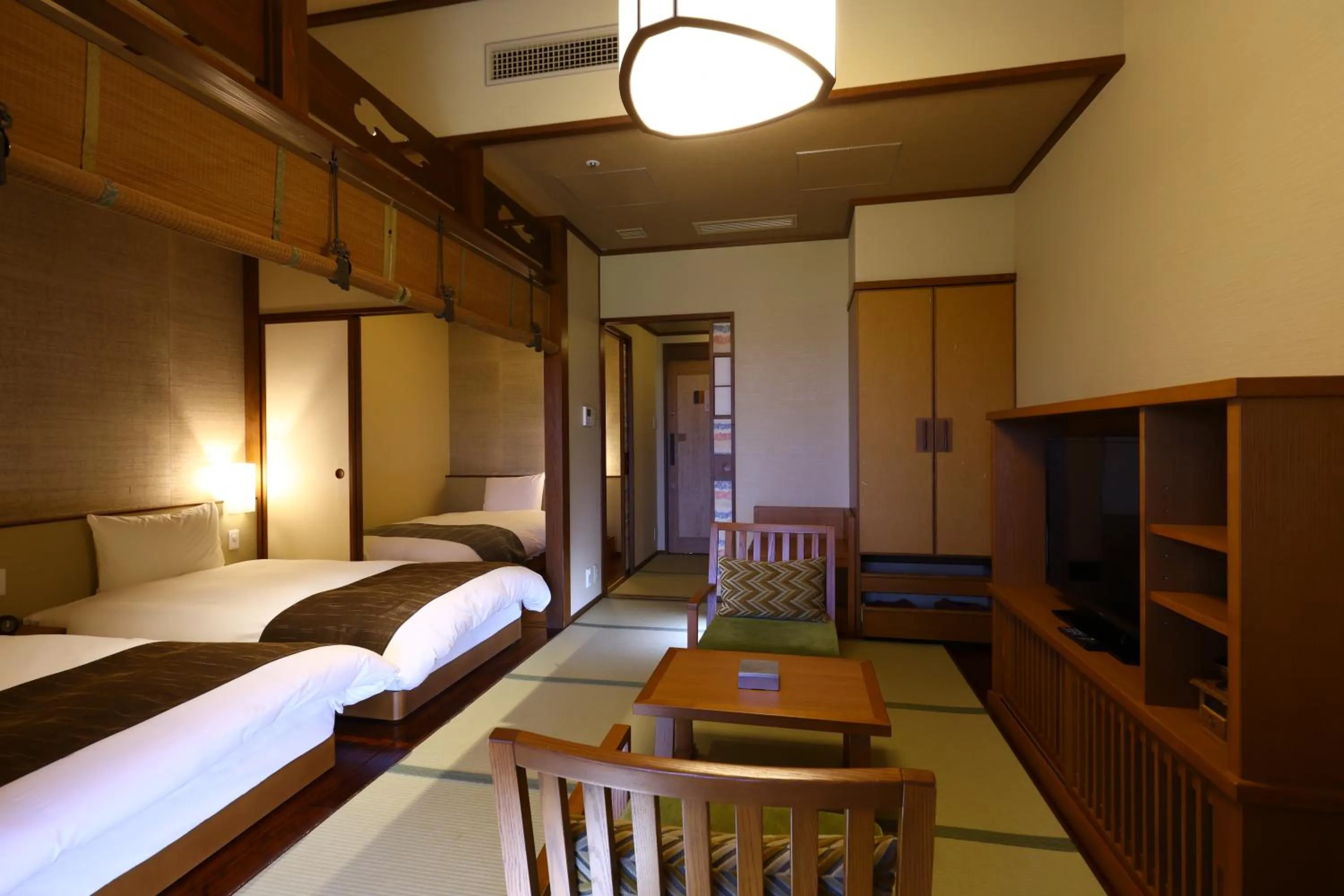 Photo of the whole room, Bed in Inishie no Yado Keiun