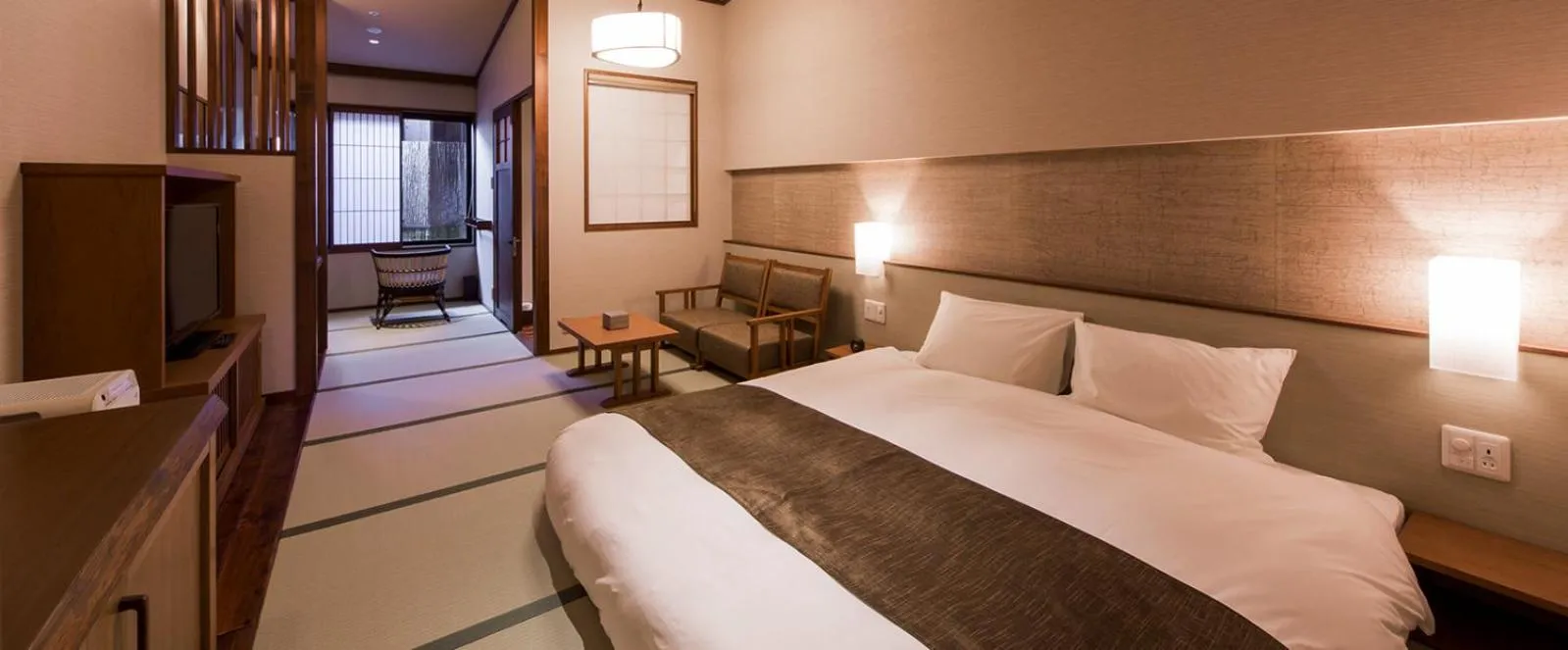 Bed in Inishie no Yado Keiun