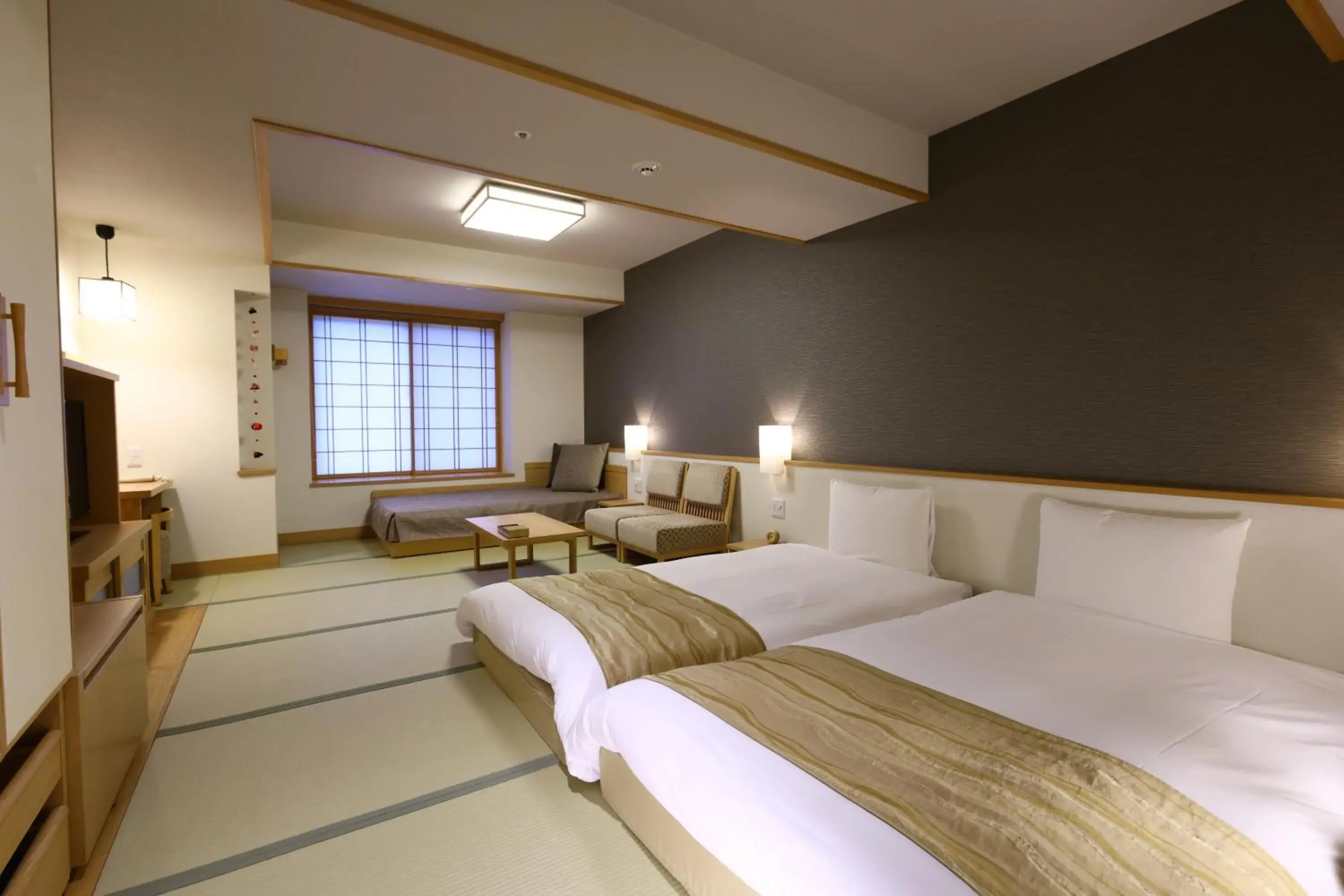 Photo of the whole room, Bed in Oyado Tsukiyo no Usagi Photo of the whole room, Bed in Oyado Tsukiyo no Usagi