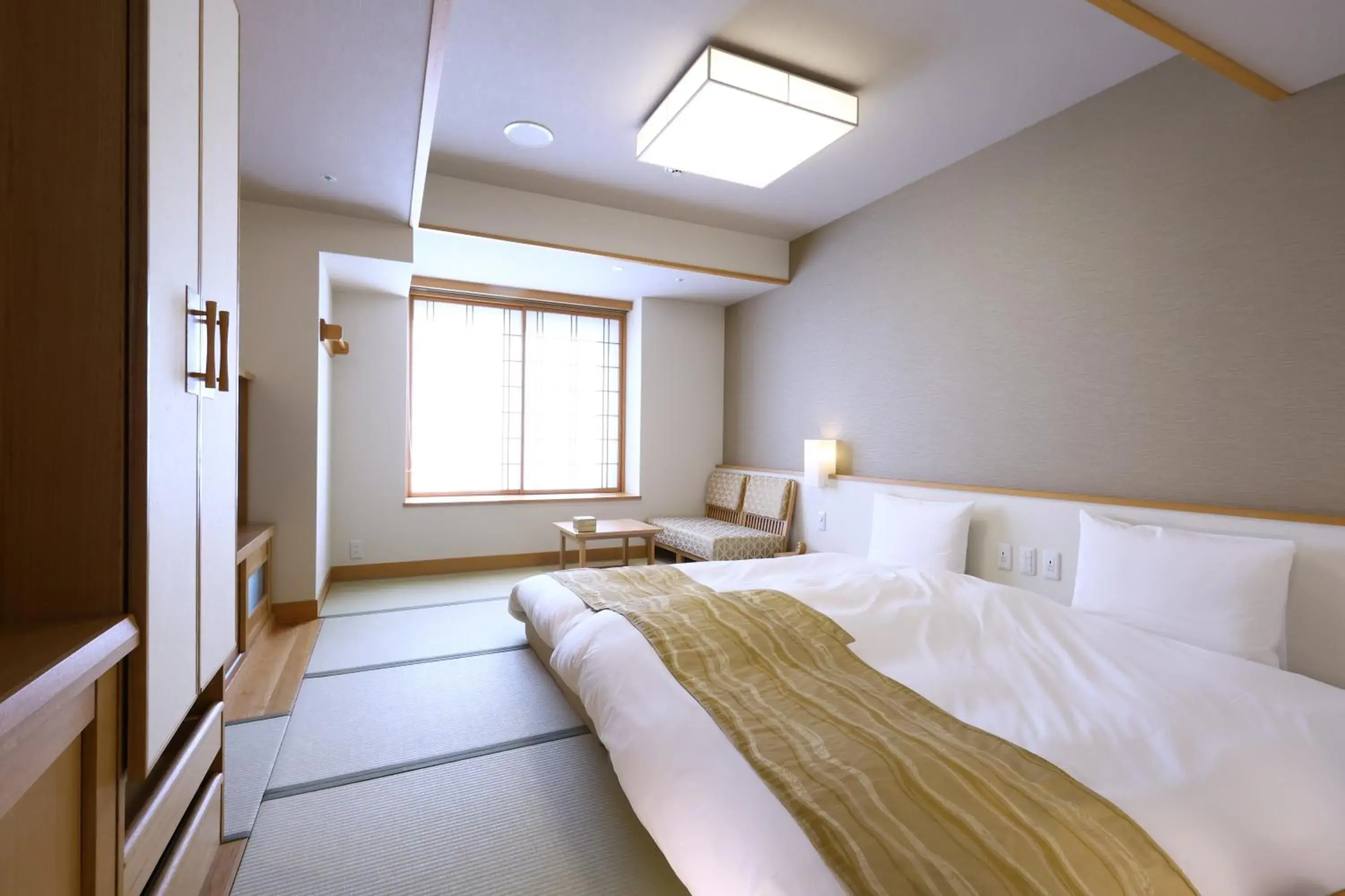 Photo of the whole room, Bed in Oyado Tsukiyo no Usagi Photo of the whole room, Bed in Oyado Tsukiyo no Usagi