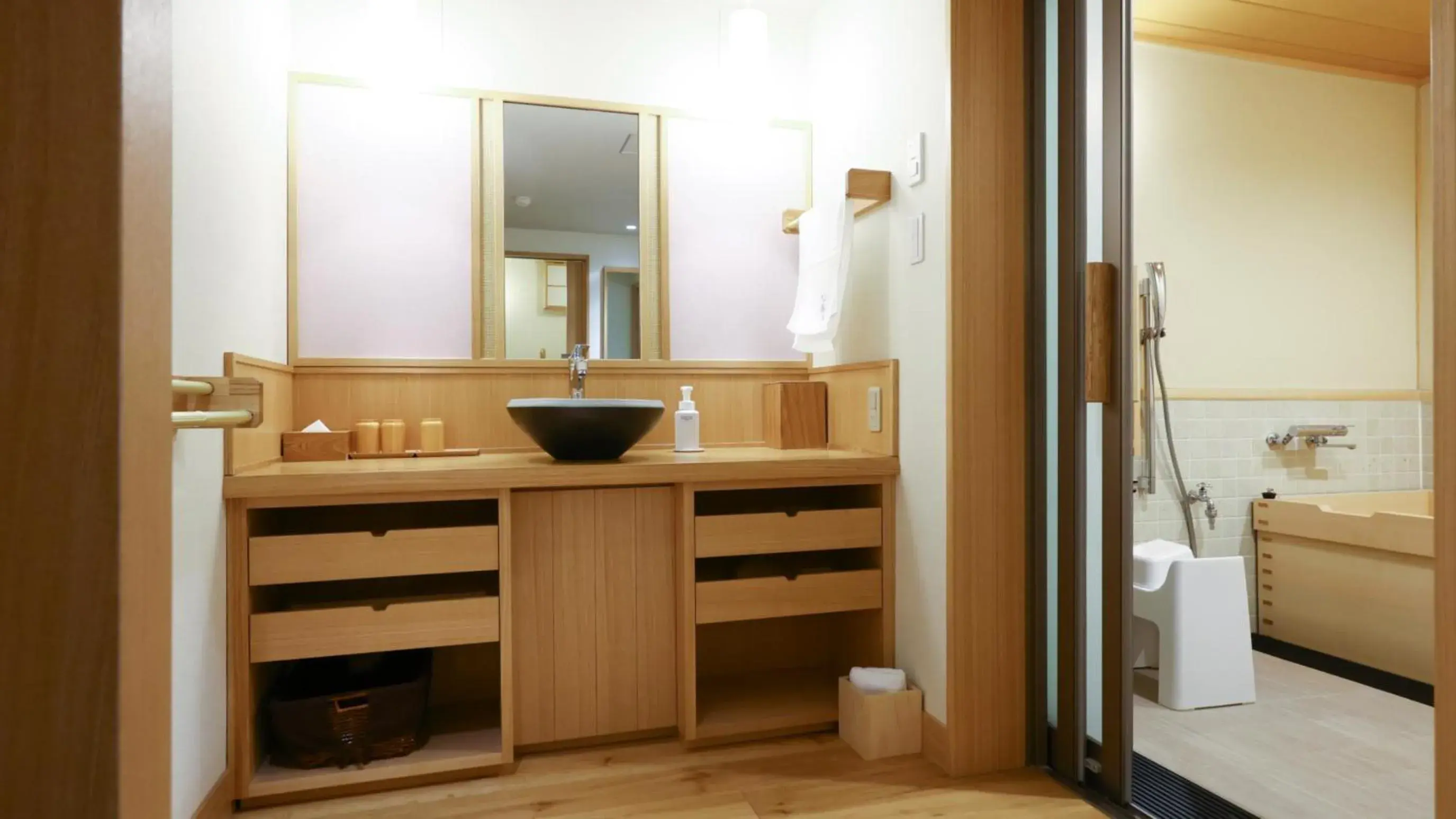 Bed in Oyado Tsukiyo no Usagi Bed in Oyado Tsukiyo no Usagi