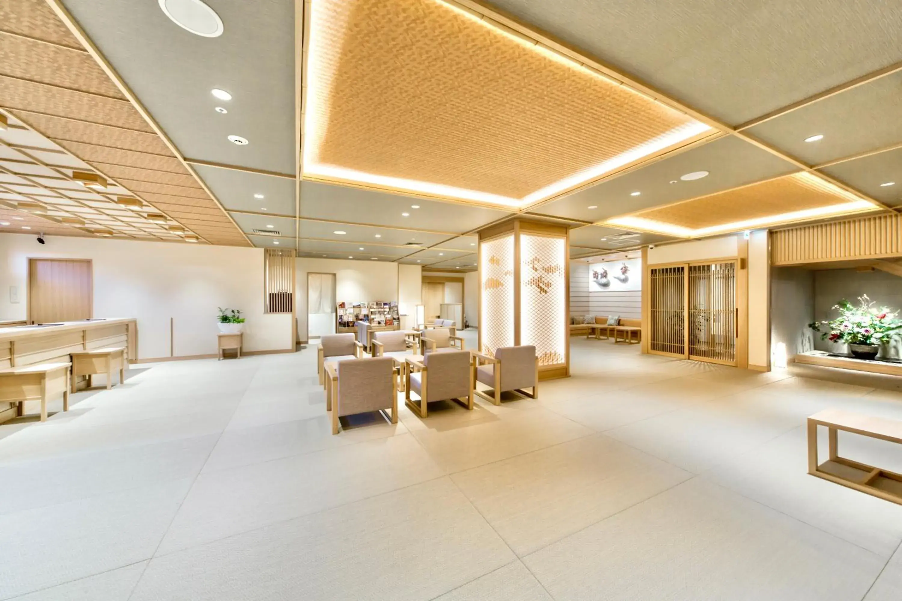 Lobby or reception in Oyado Tsukiyo no Usagi Lobby or reception in Oyado Tsukiyo no Usagi