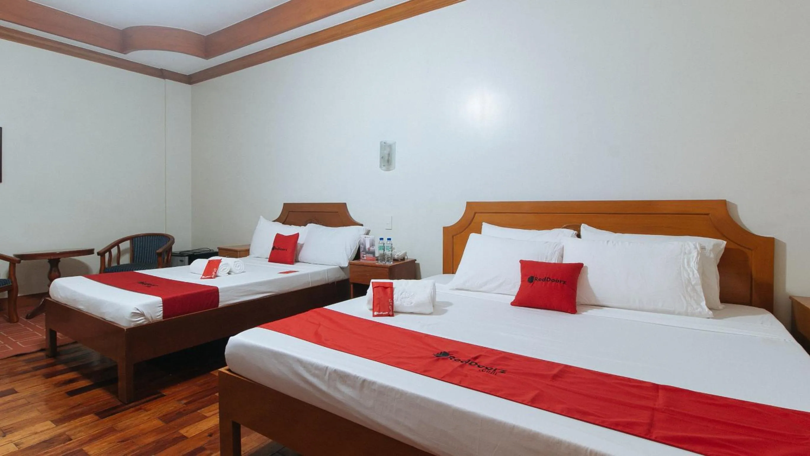Bed in RedDoorz Premium @ Nick Hotel Gerona Tarlac