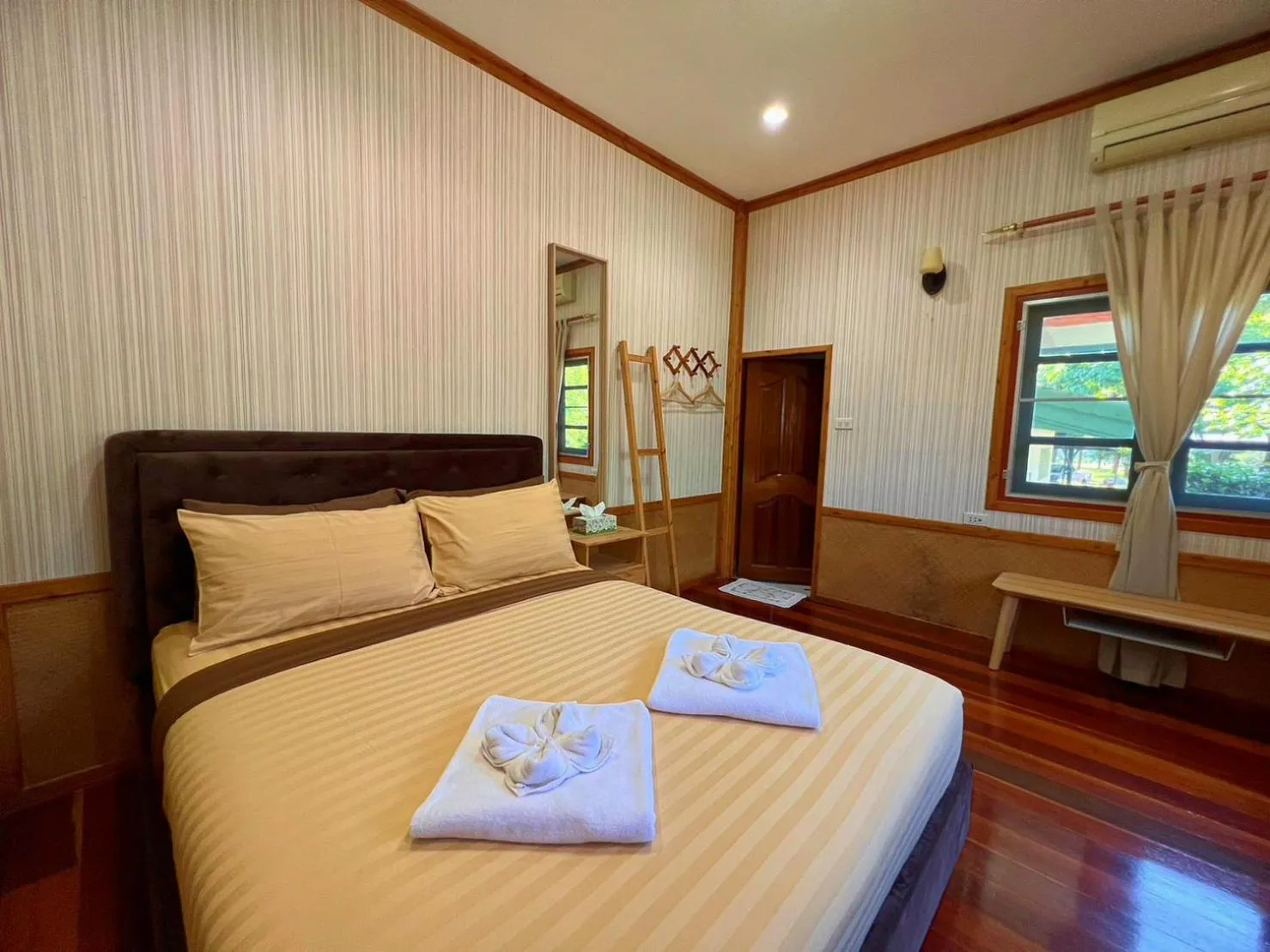 Bedroom, Bed in ทิพย์วาริน รีสอร์ท เขาใหญ่