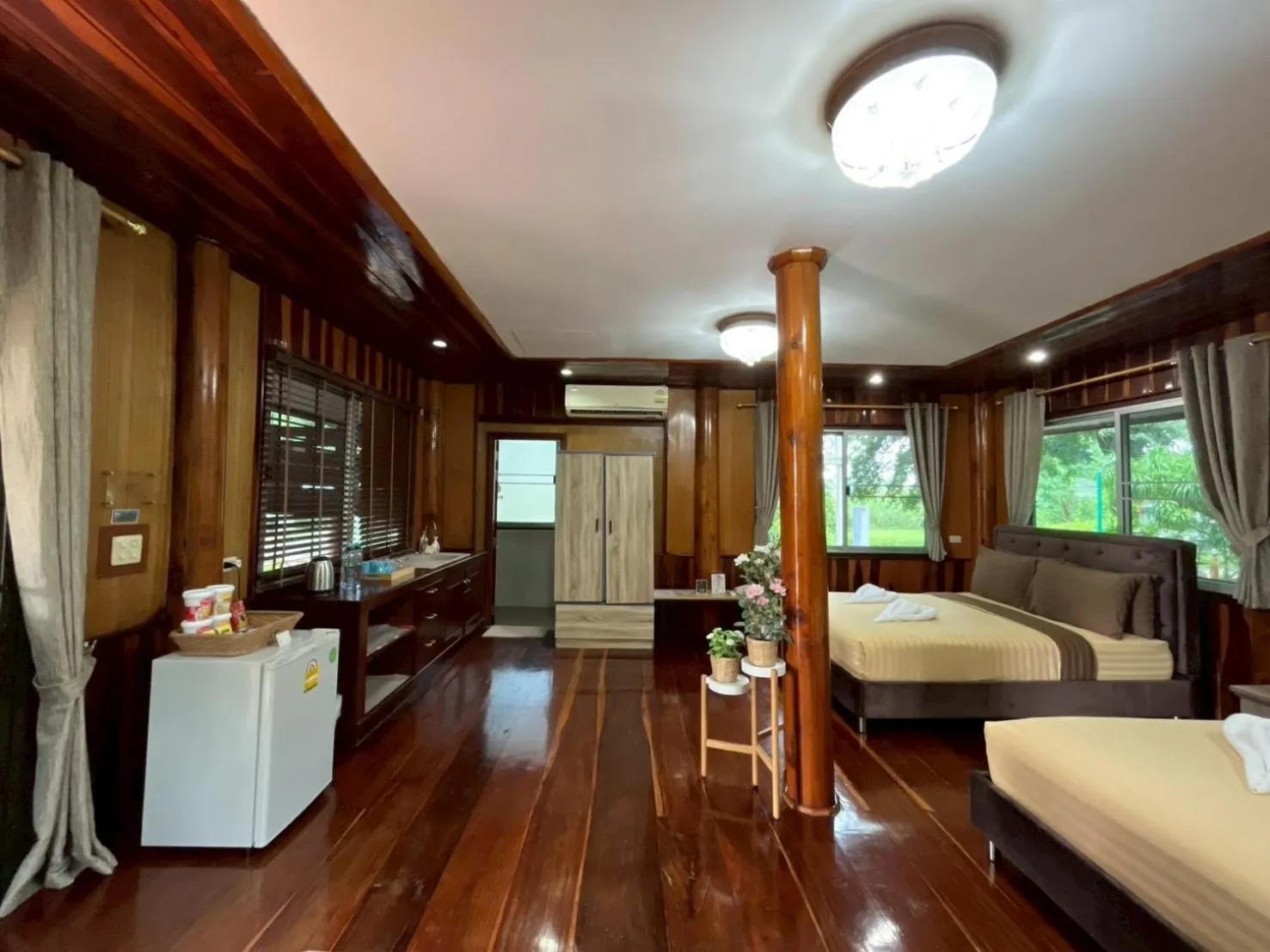 Bedroom, Bed in ทิพย์วาริน รีสอร์ท เขาใหญ่