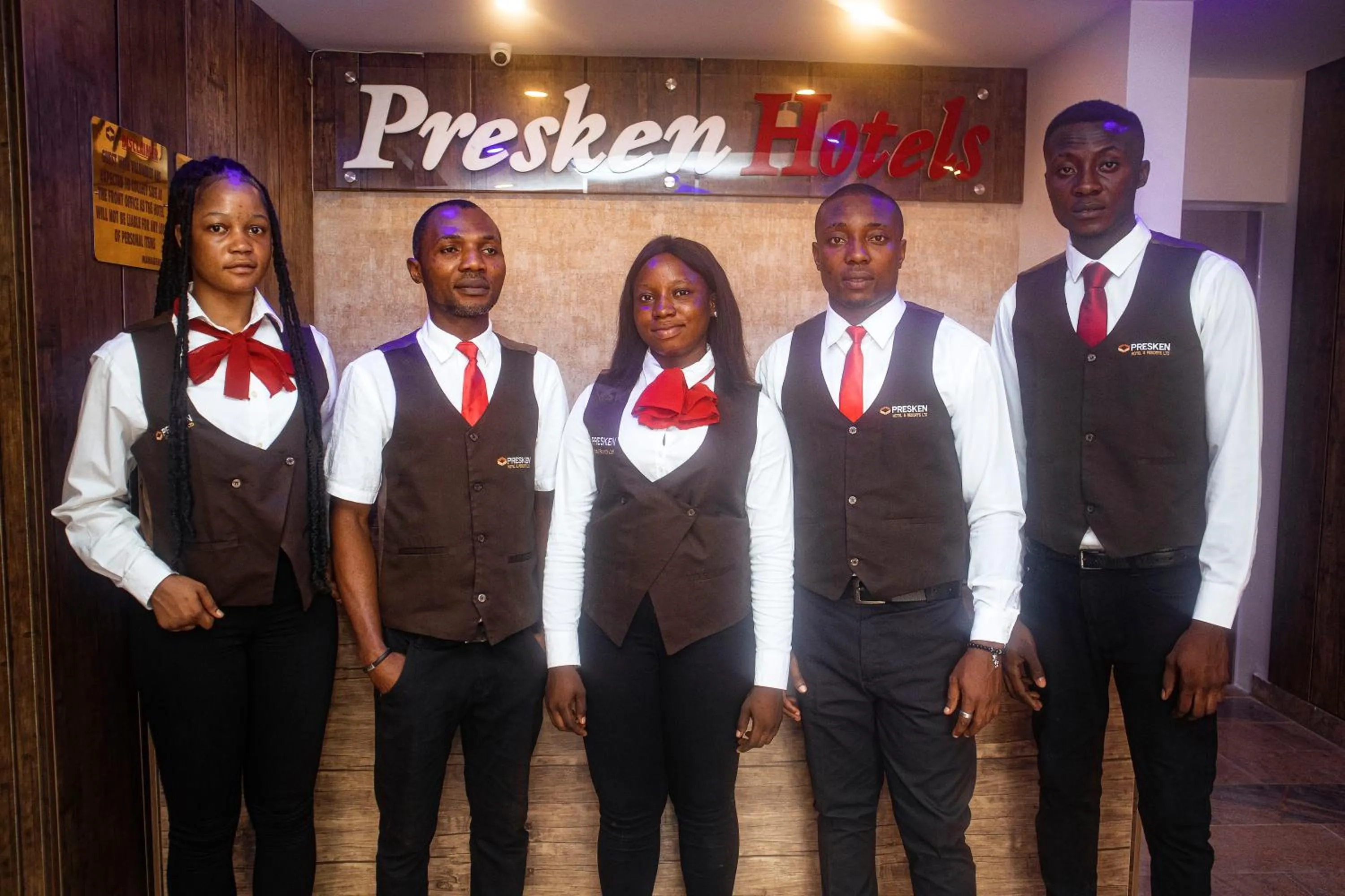 Staff in Presken Hotel Fajodd-4, Allen, Ikeja, Lagos