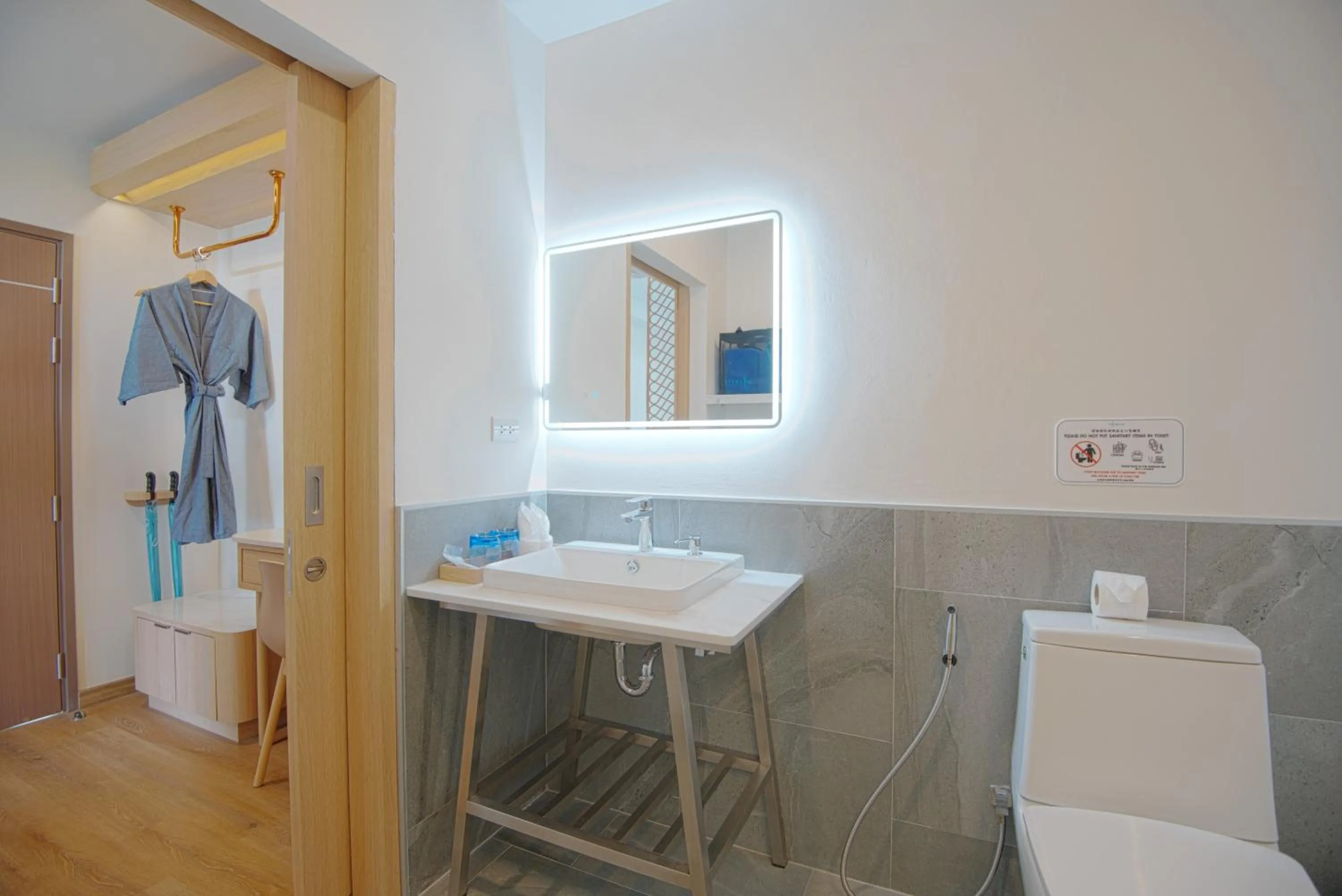 Shower in Infinity Aonang Krabi