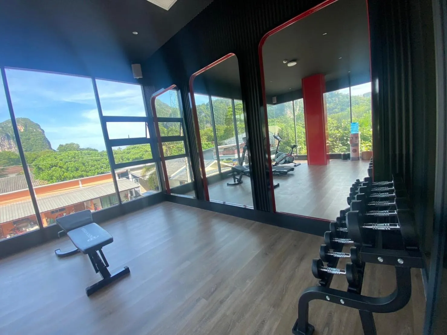 Fitness centre/facilities in Infinity Aonang Krabi