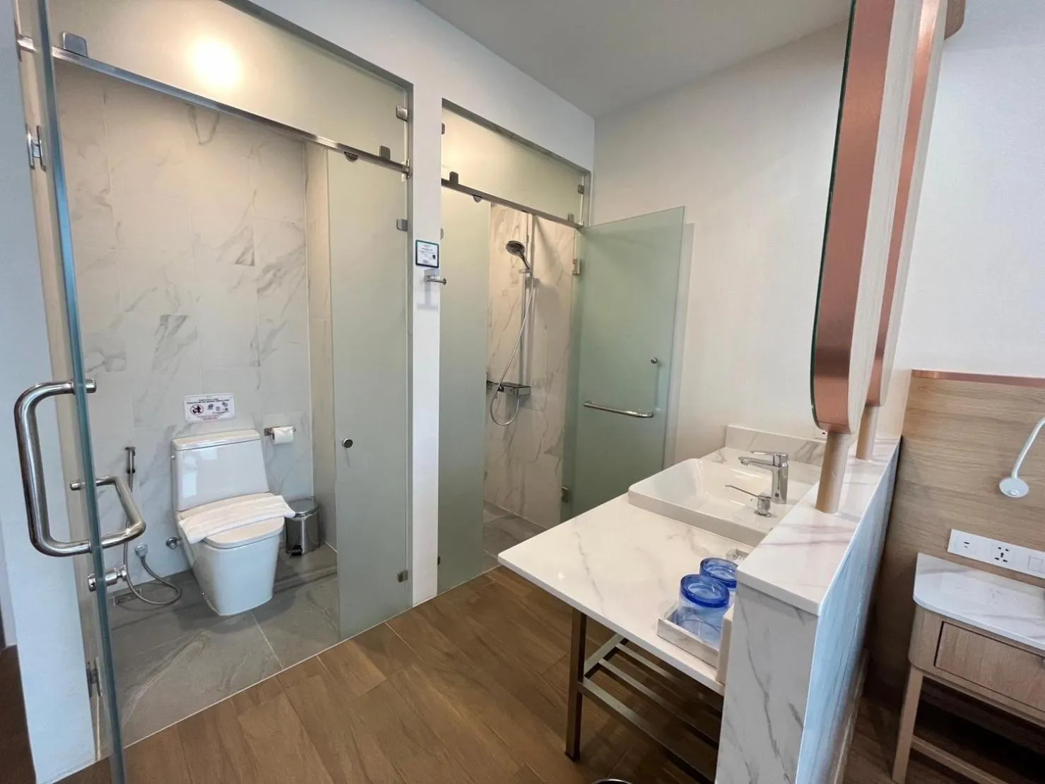 Shower in Infinity Aonang Krabi