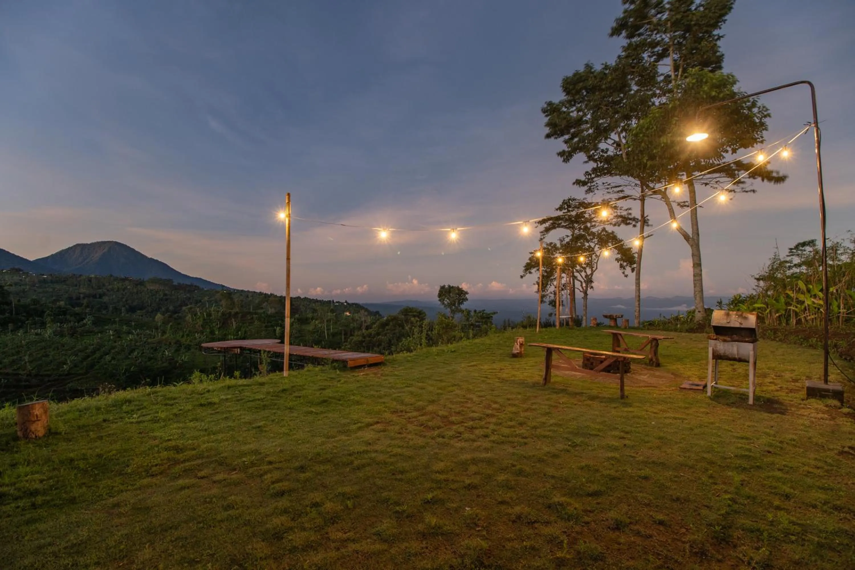 Natural landscape in Alam Kita Glamping & Plantation