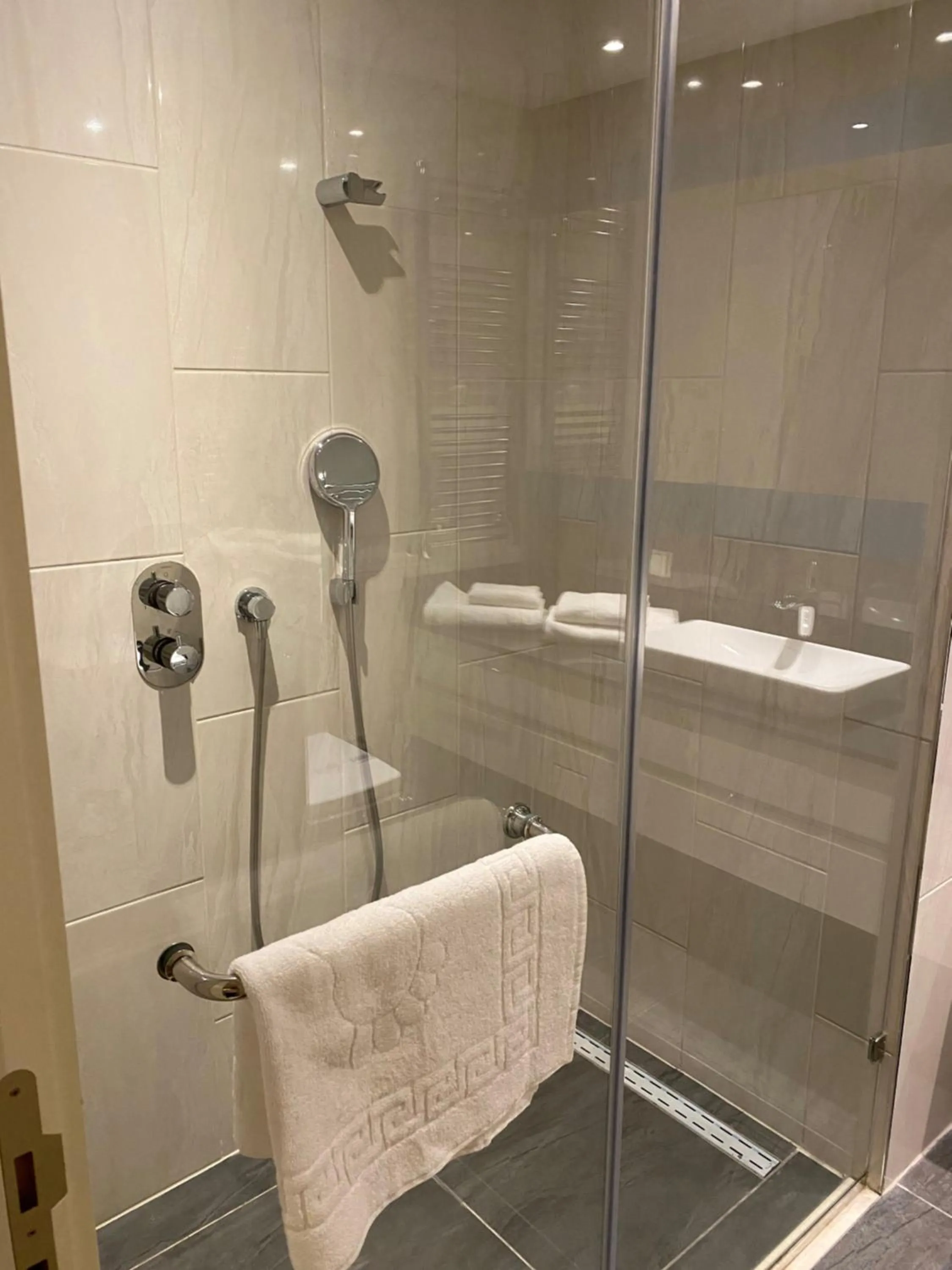 Bathroom in The Y Istanbul Suites