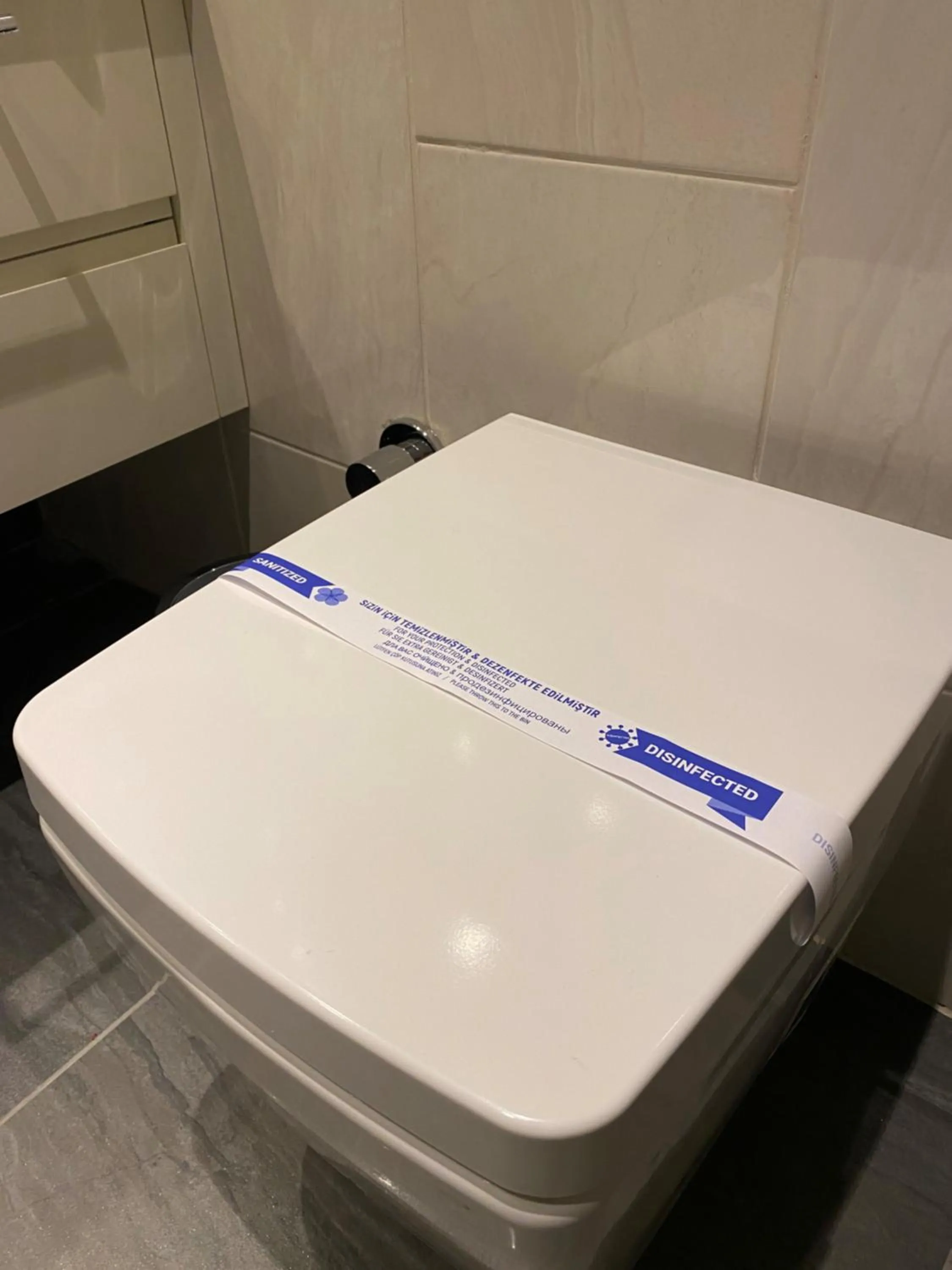 Bathroom in The Y Istanbul Suites