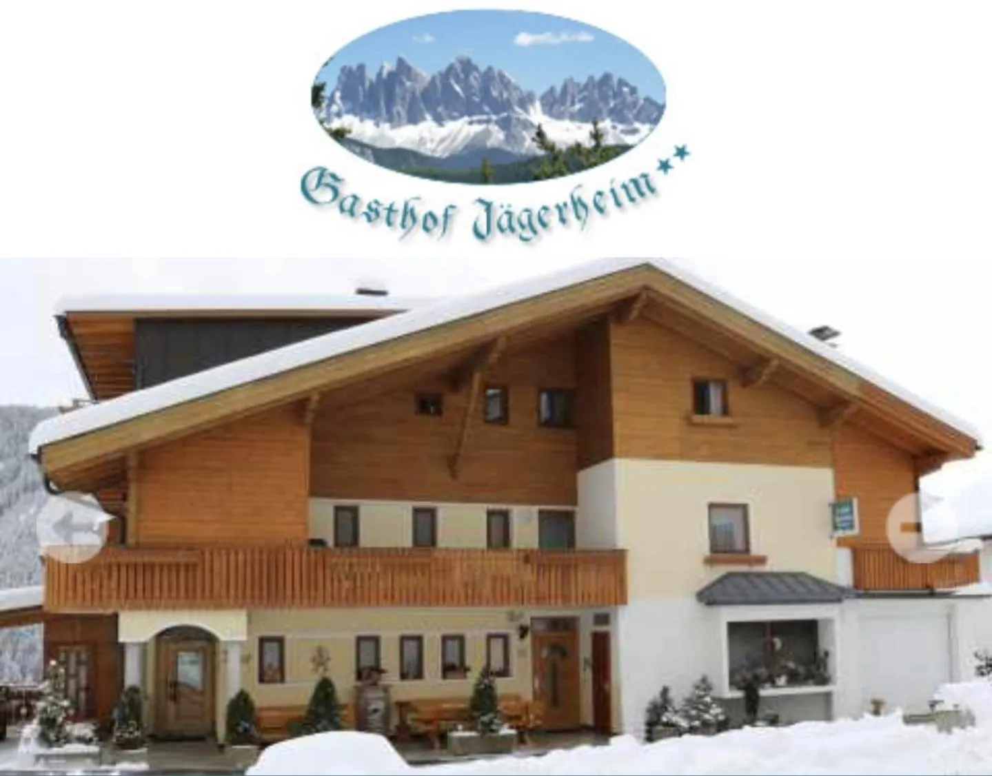 Property building in Gasthof Jägerheim