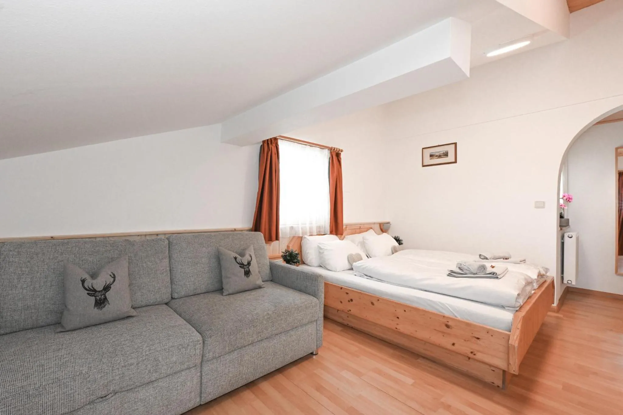 Bed in Gasthof Jägerheim