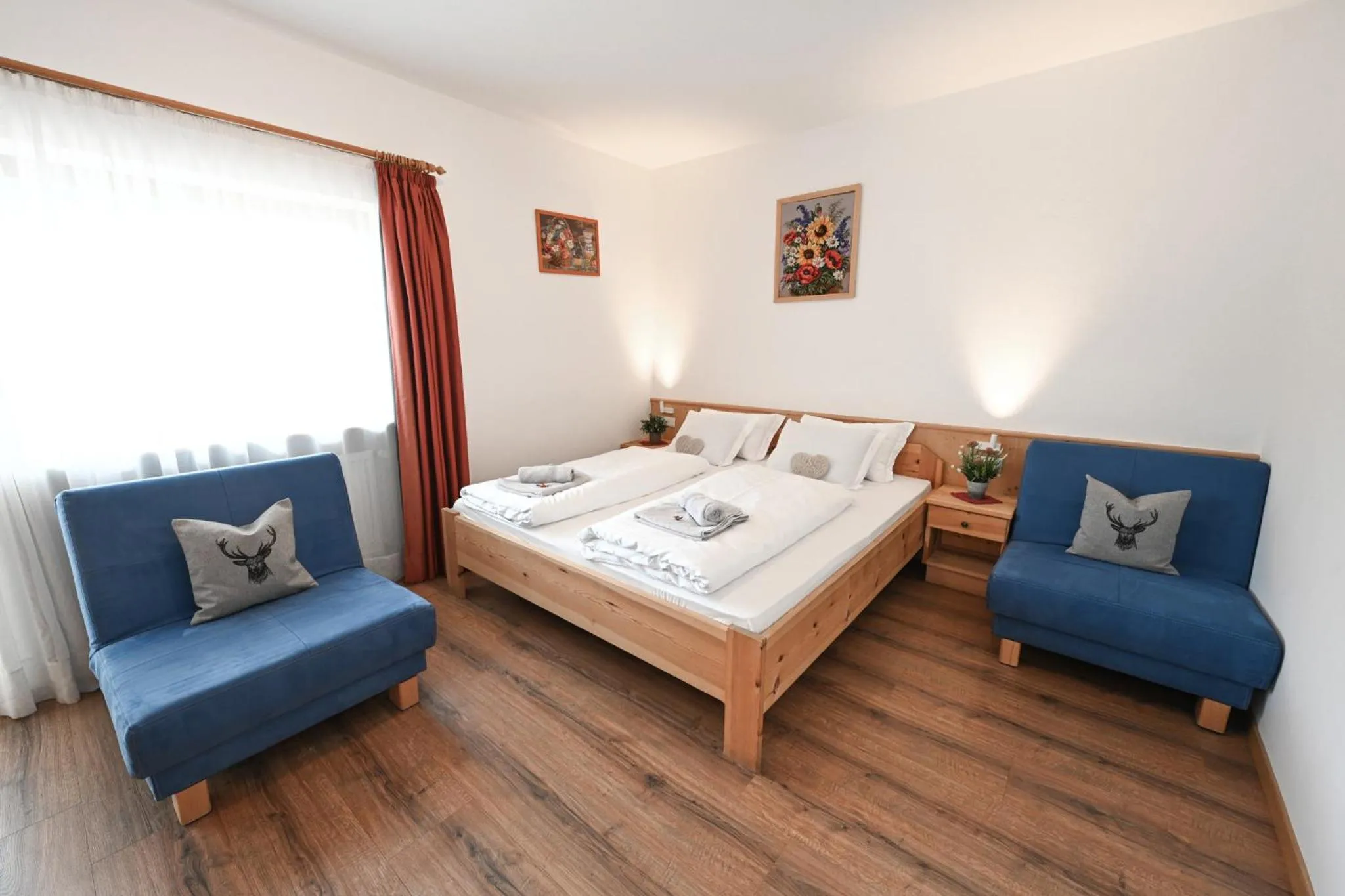 Bed in Gasthof Jägerheim