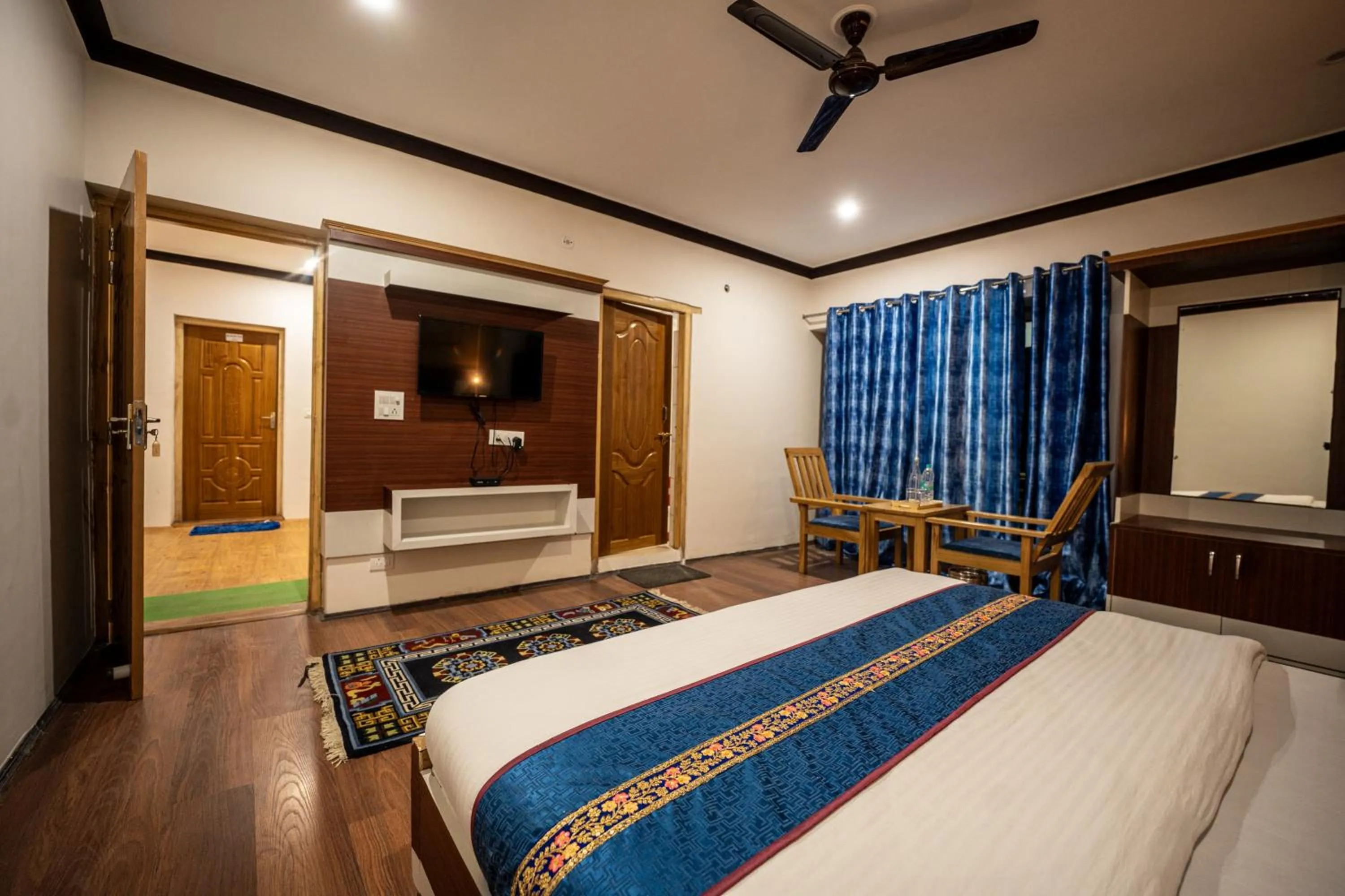 Bed in The Hunder Eco Villa