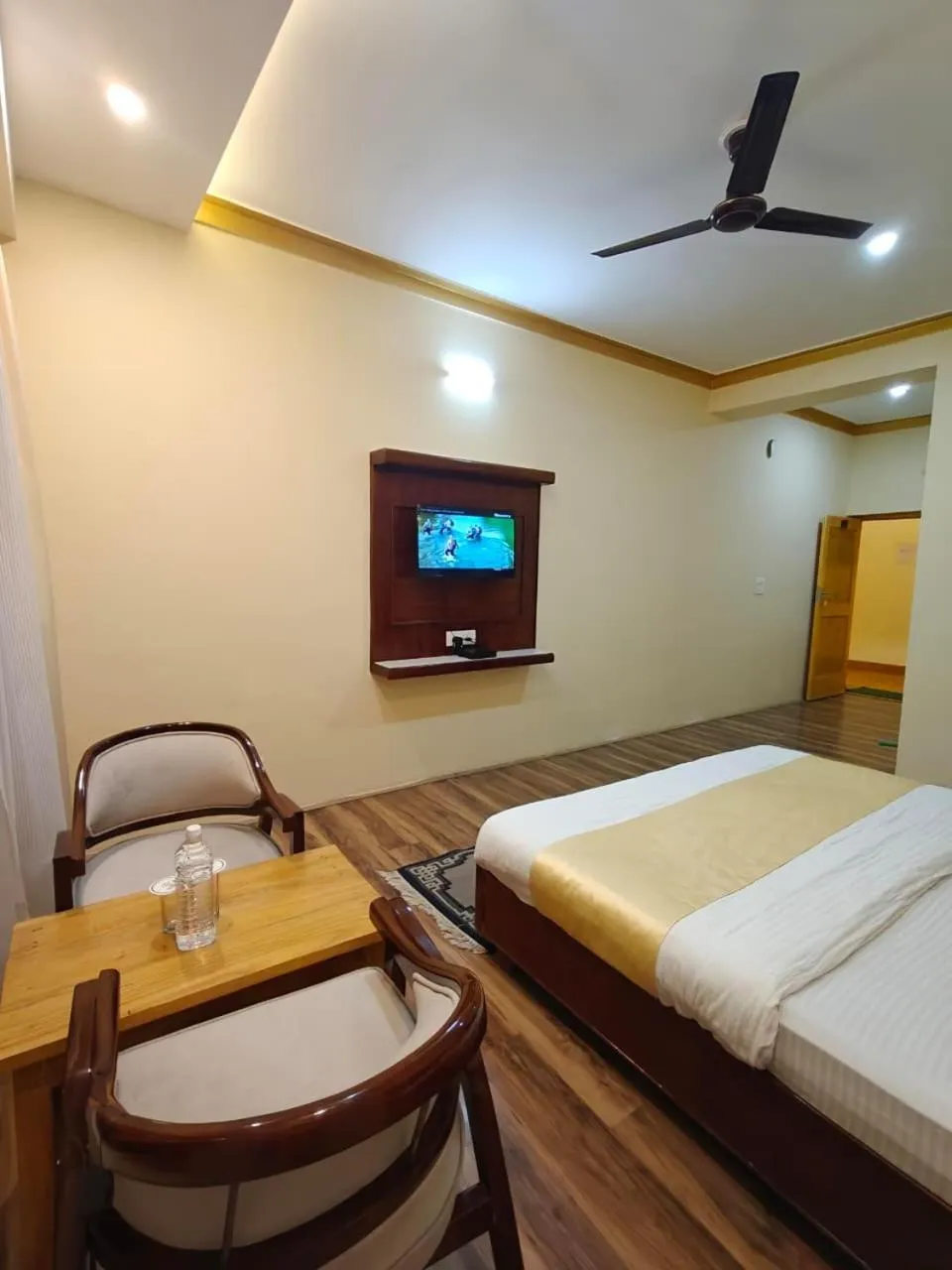 Bed in The Hunder Eco Villa