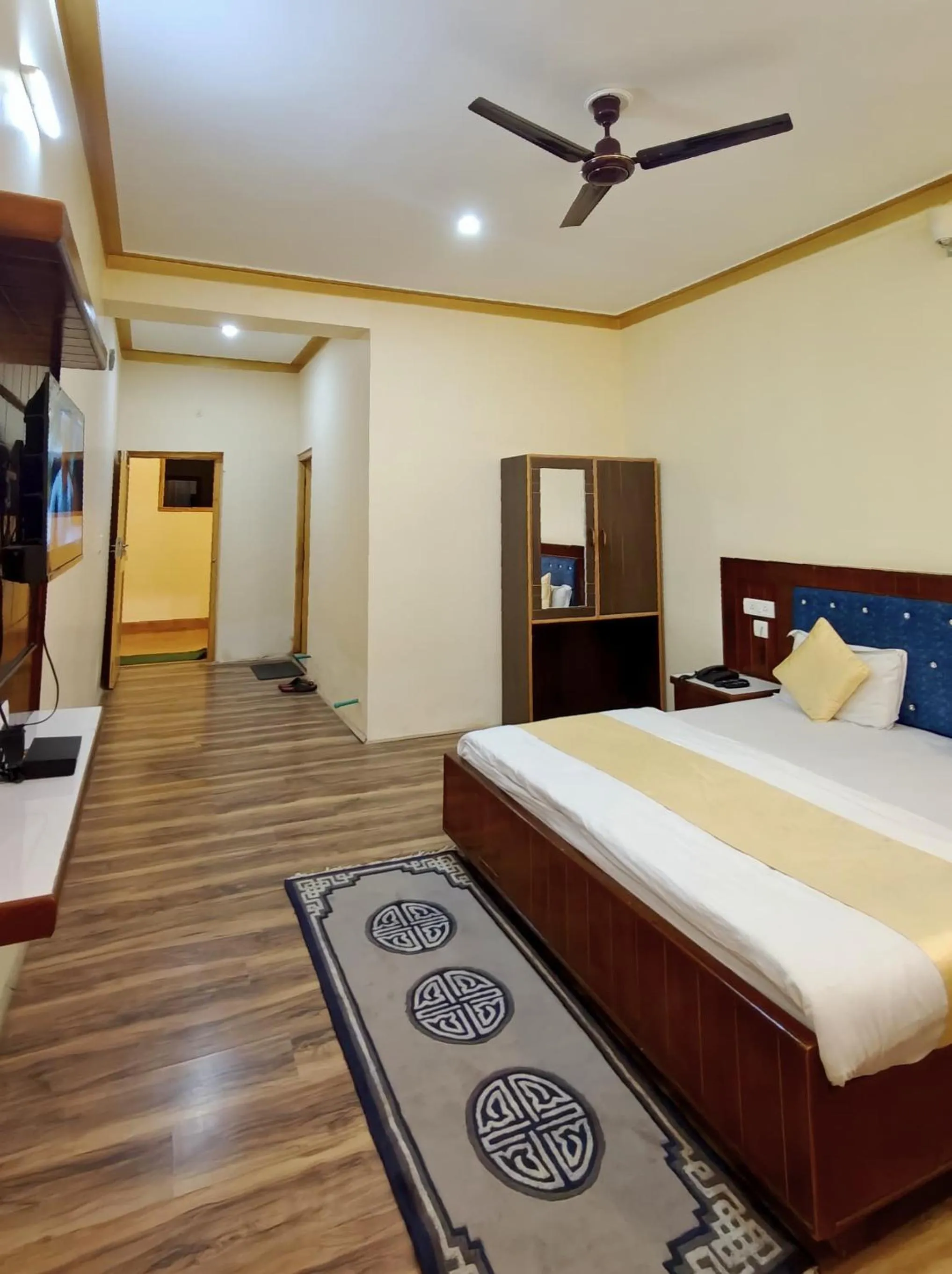 Bed in The Hunder Eco Villa