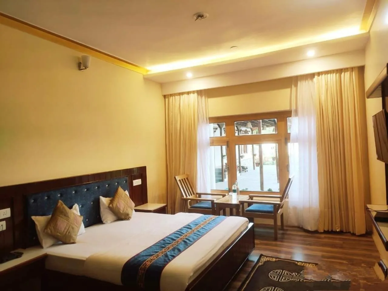 Bed in The Hunder Eco Villa