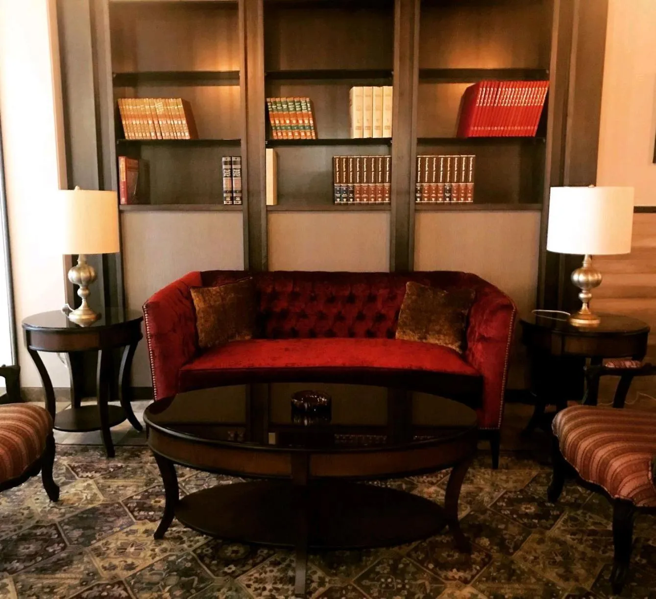 Living room in Ambassador, a Boutique Hotel