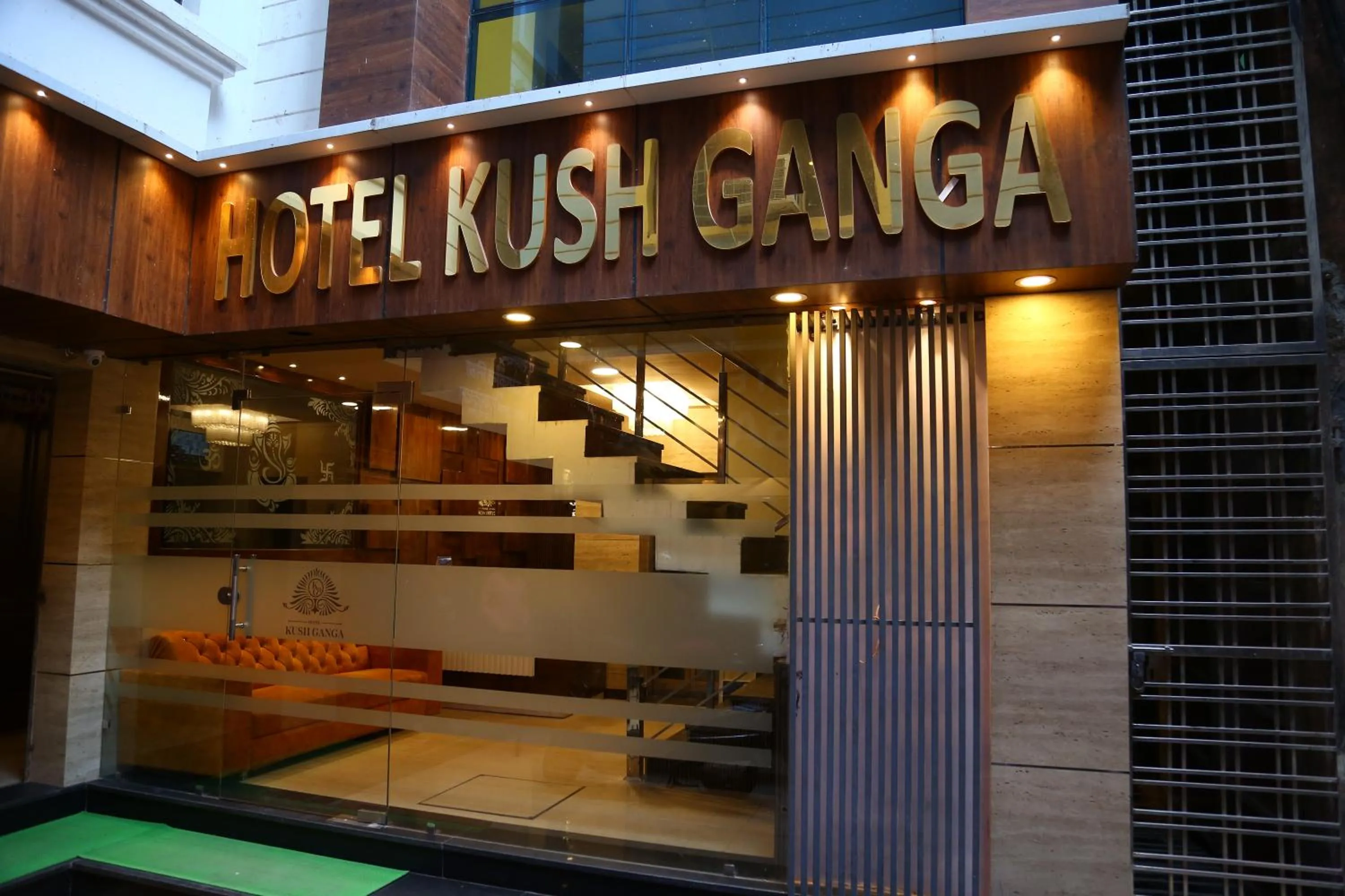 Facade/entrance in Hotel Kush Ganga - 50 Meter from Har ki Pauri, Haridwar