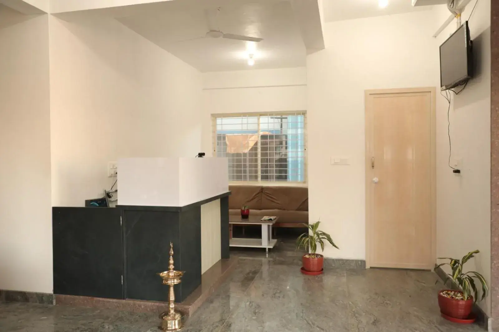 Lobby or reception in Sai Inn Mysore Lobby or reception in Sai Inn Mysore