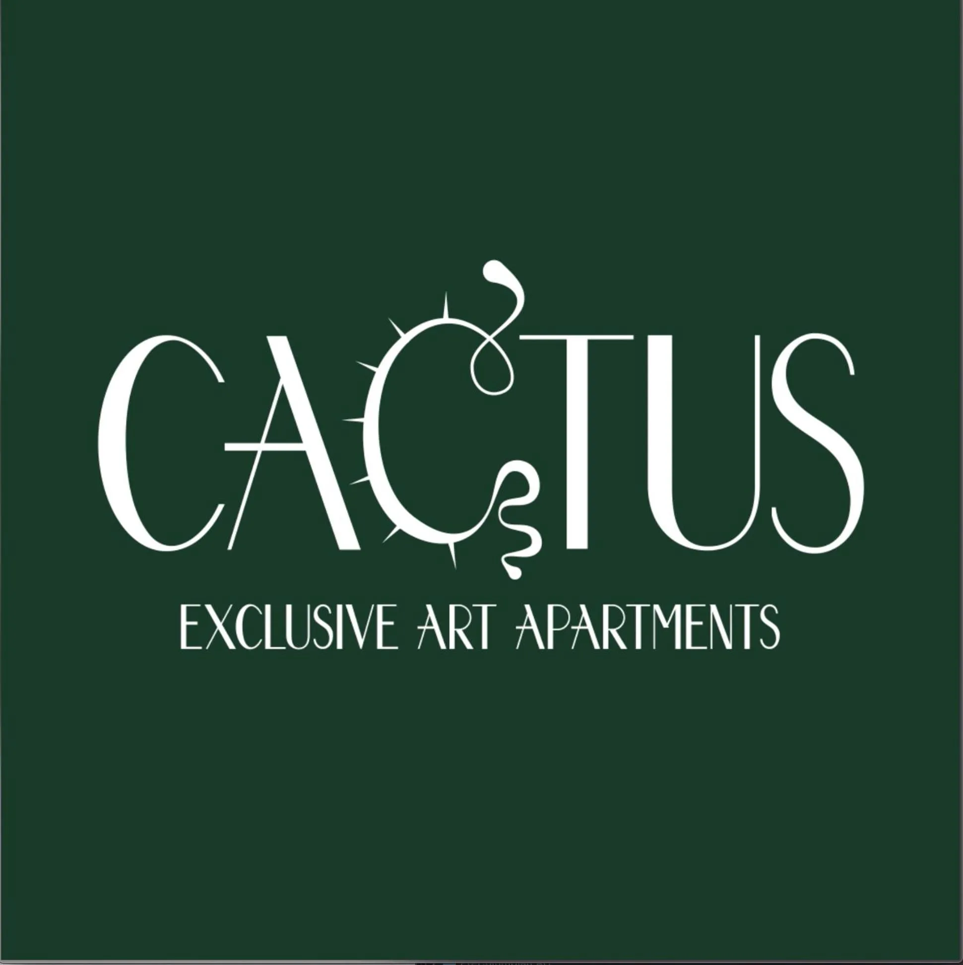 Property logo or sign in Cactus Hydra - Art Apartments