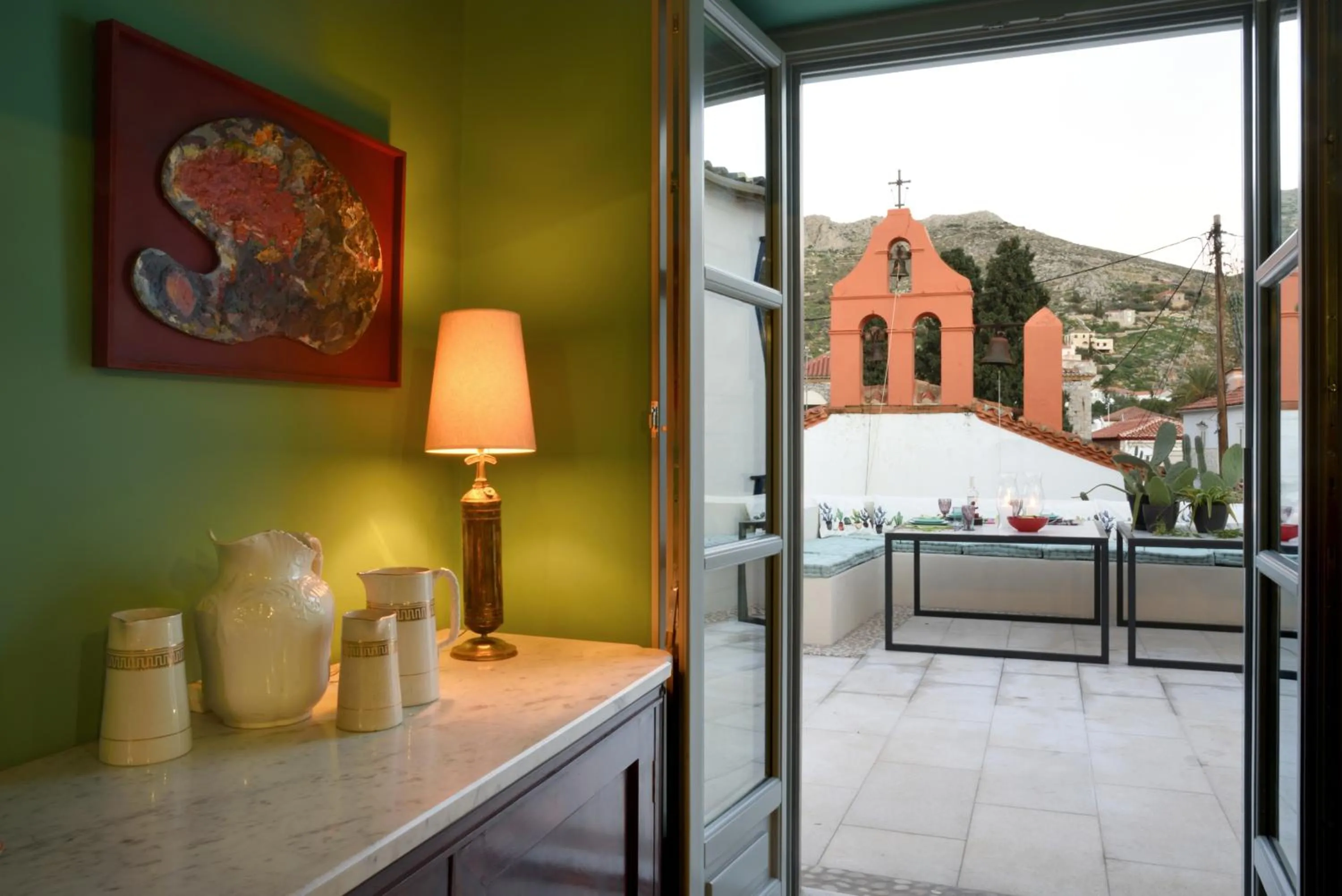 Balcony/Terrace in Cactus Hydra - Art Apartments