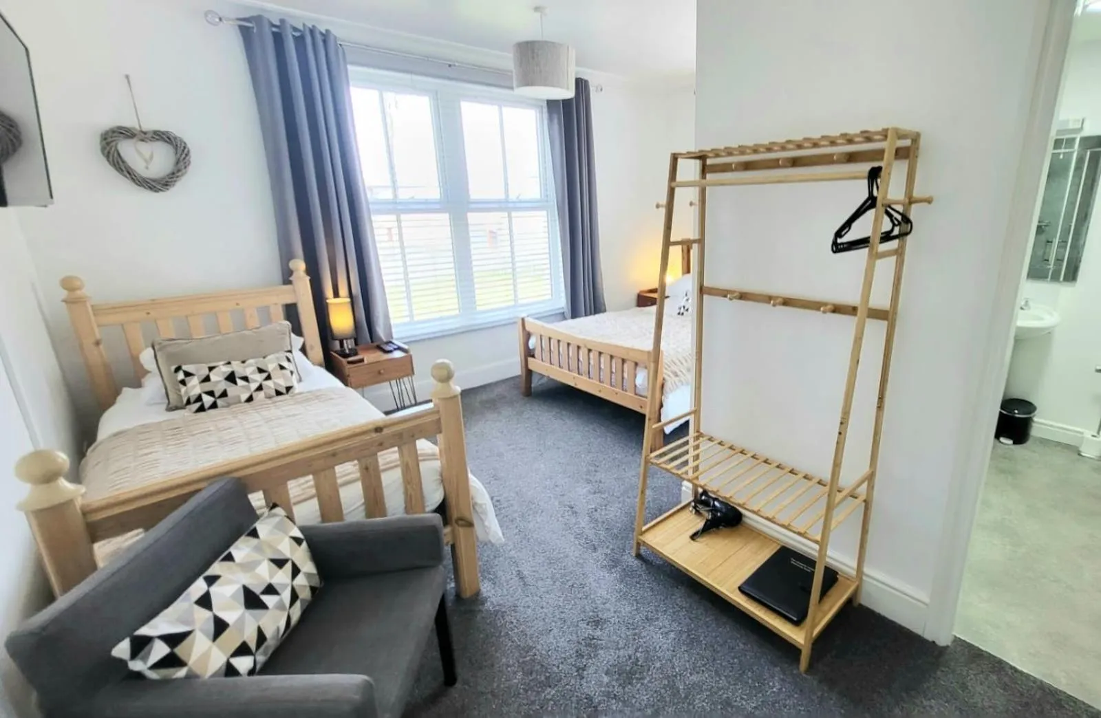 Bed in The Queens Hotel Harlech