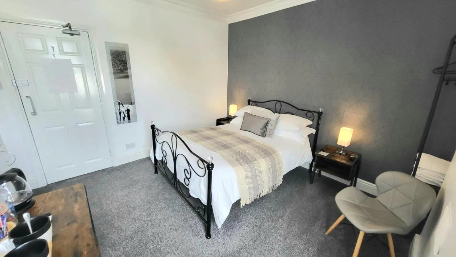 Bed in The Queens Hotel Harlech