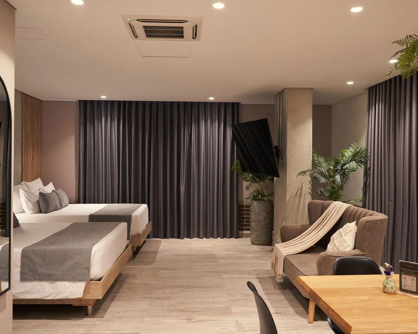 Bed in Eutopiq Hotel