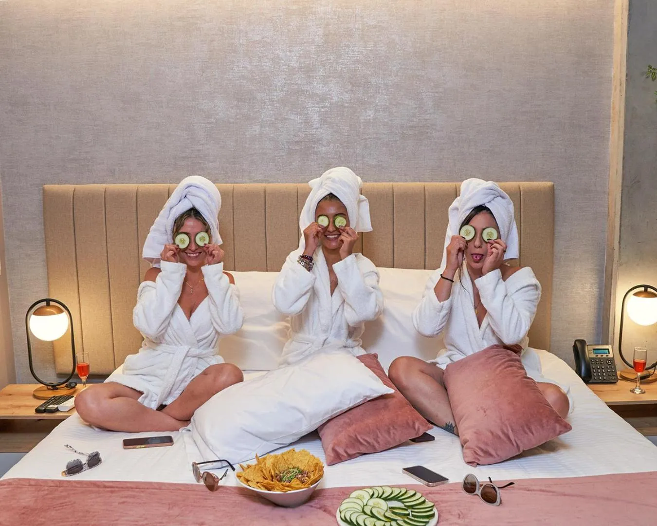 People in Eutopiq Hotel