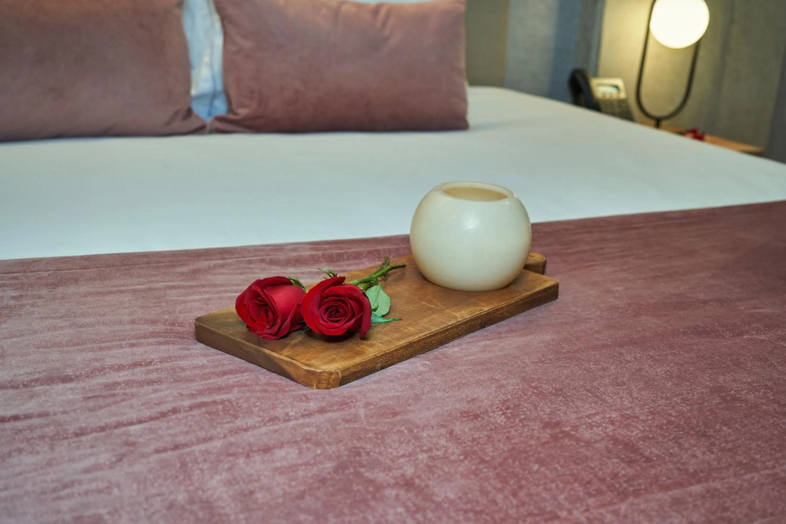 Bed in Eutopiq Hotel