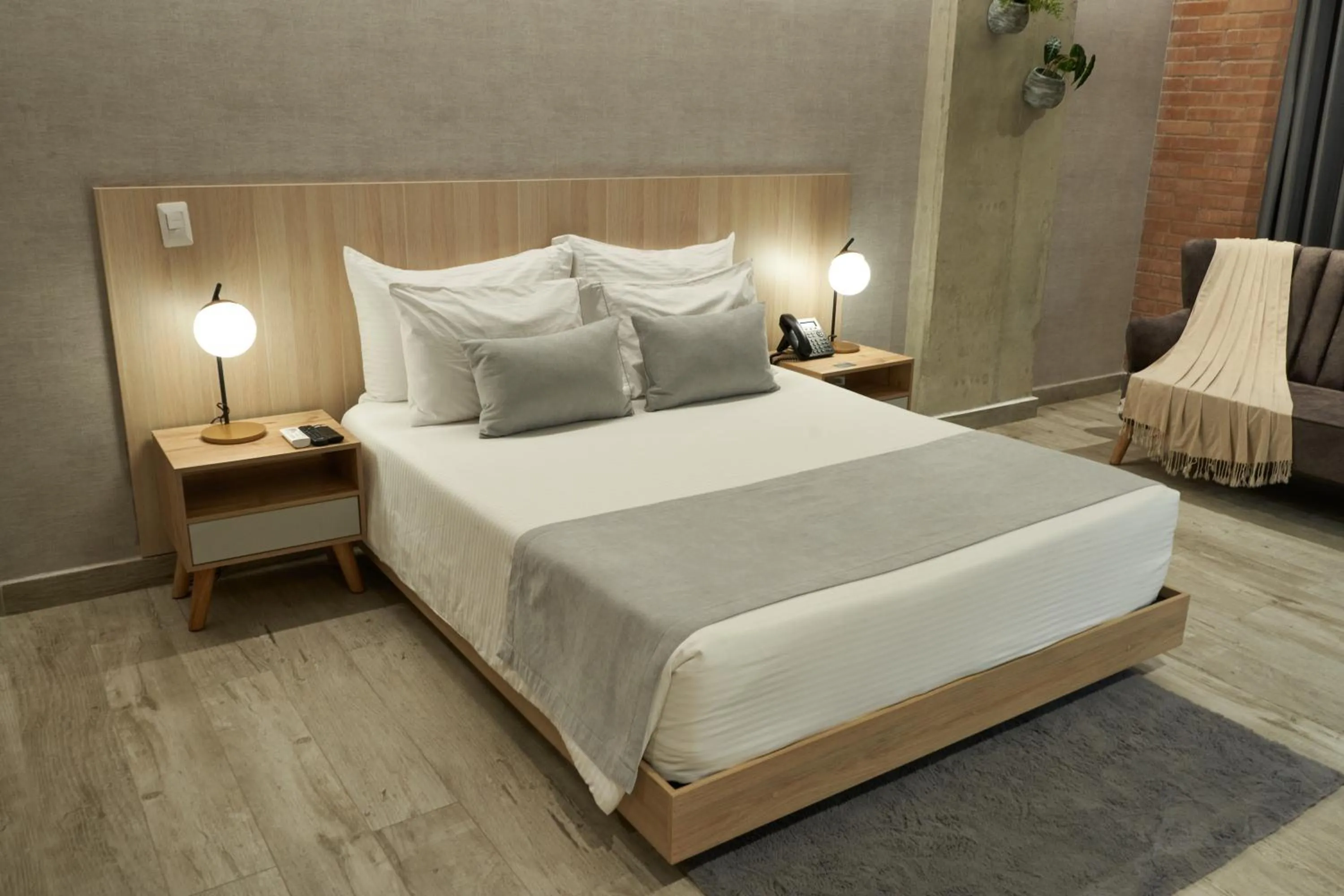 Bed in Eutopiq Hotel
