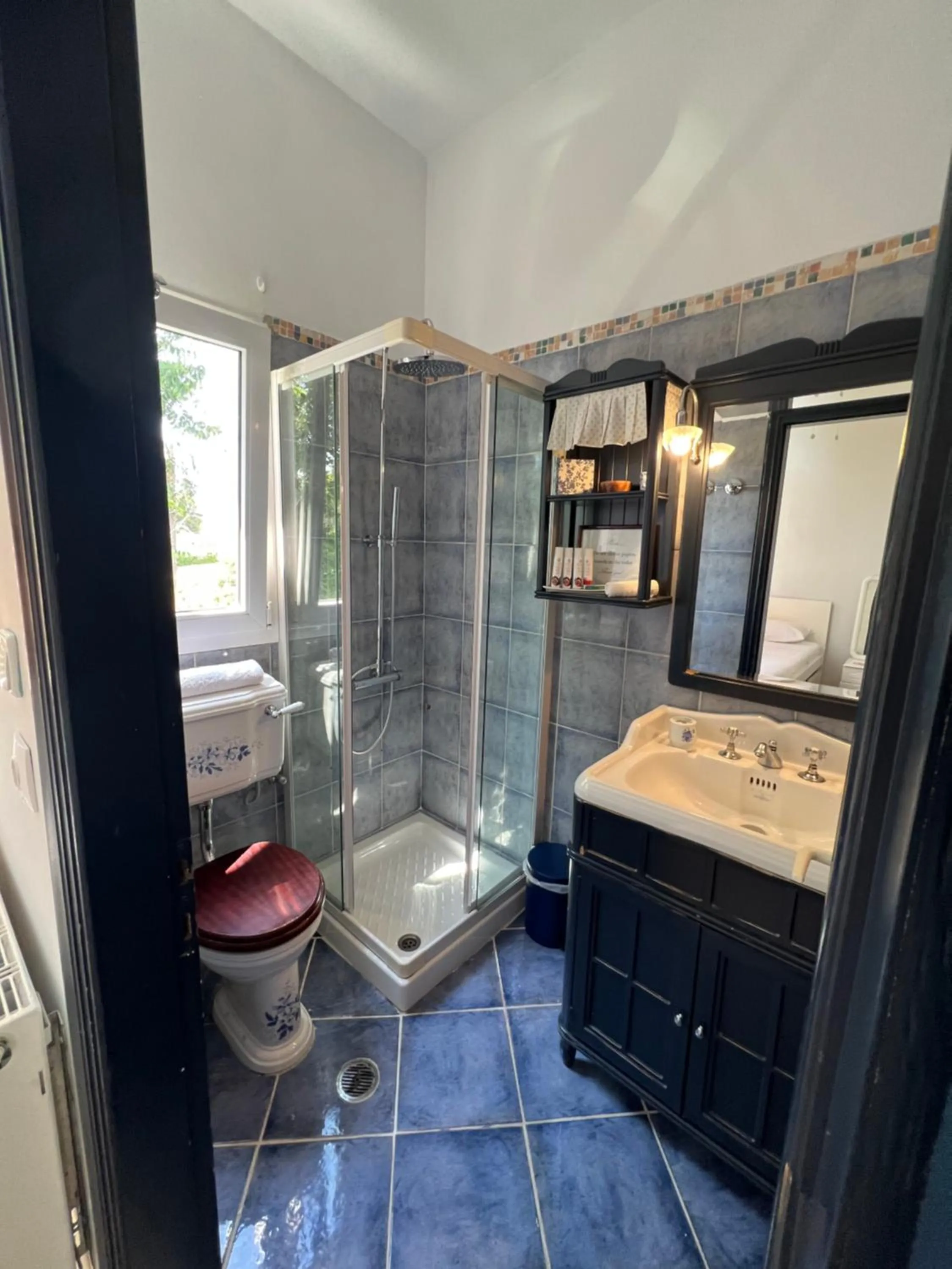 Shower in Stavento Apartments