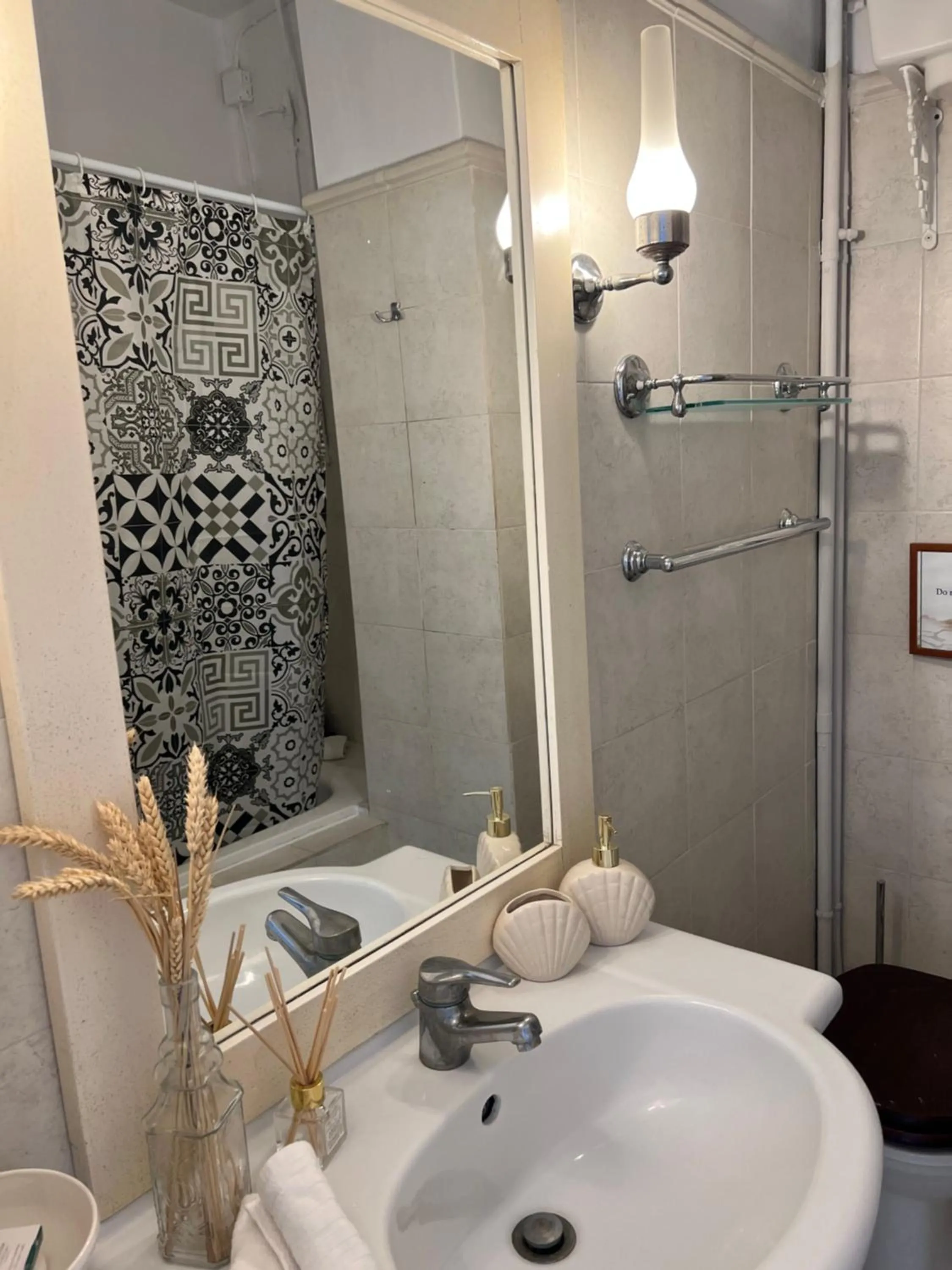 Bathroom in Stavento Apartments