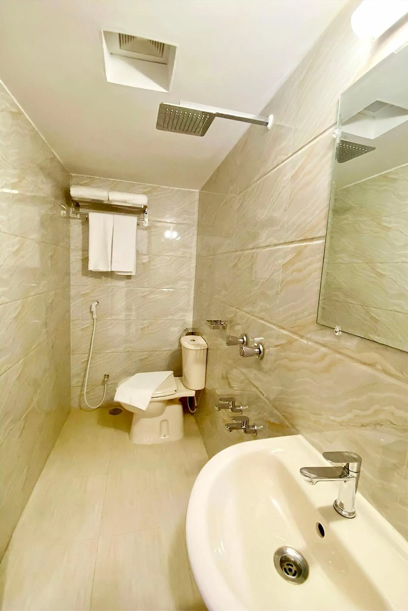 Shower in Crown Palace Residence