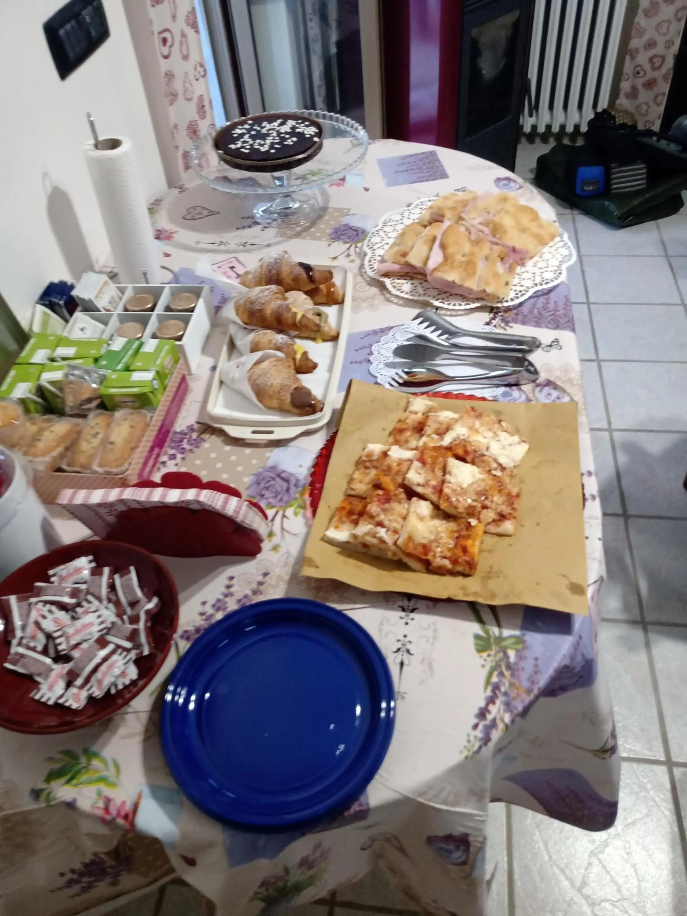 Buffet breakfast in B&B Nonna BI