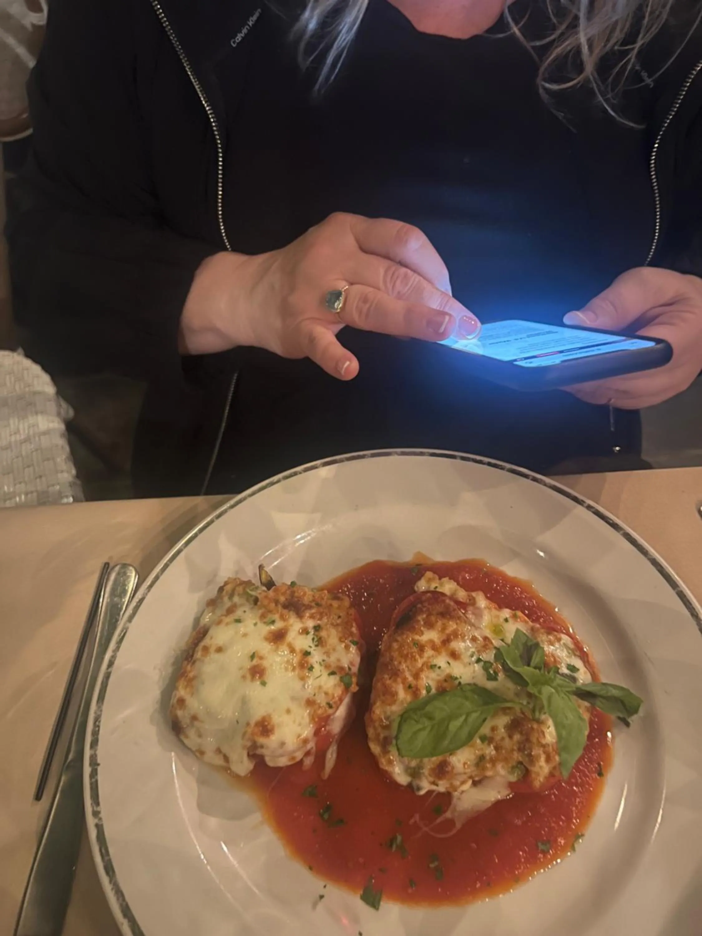 People in Ocean Manor Tiki Sunset Retreat