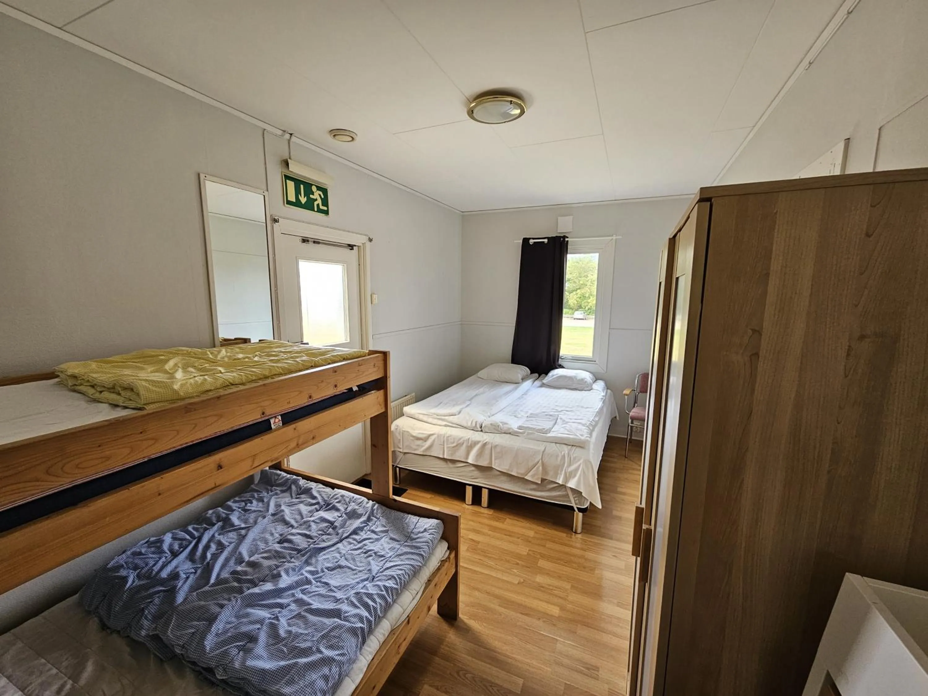 Bed in Solstickan Hotell & Vandrarhem