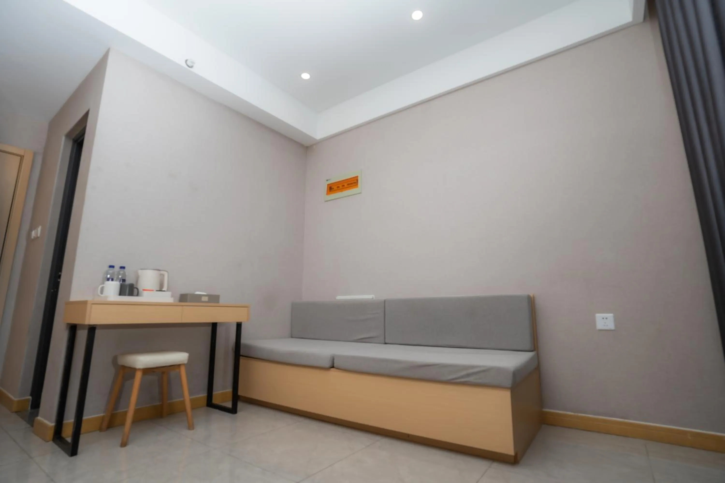 Living room, Bed in ARK HOTEL