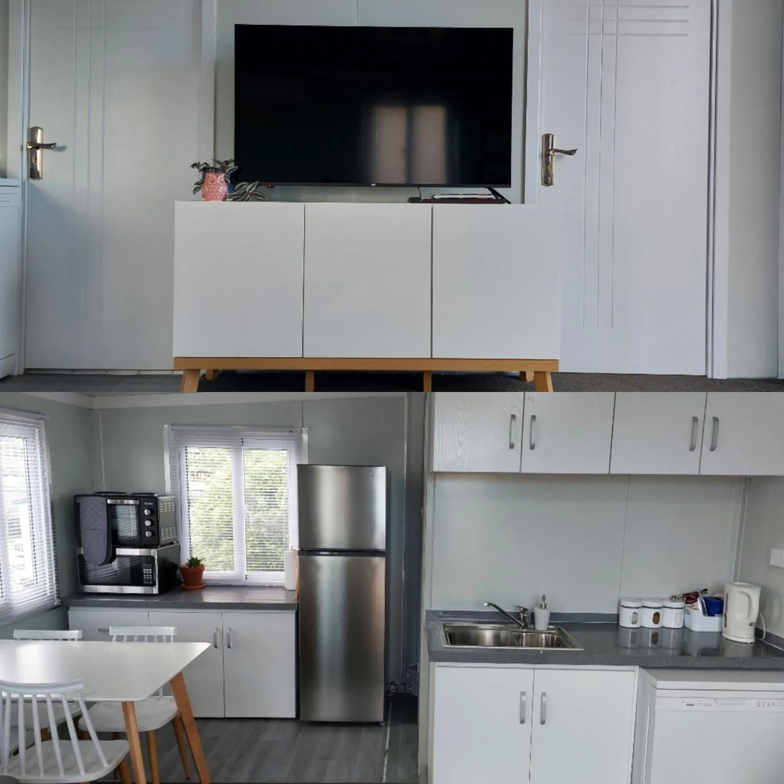 TV and multimedia in Self Contained 2BR holiday unit in Richmond Tasman