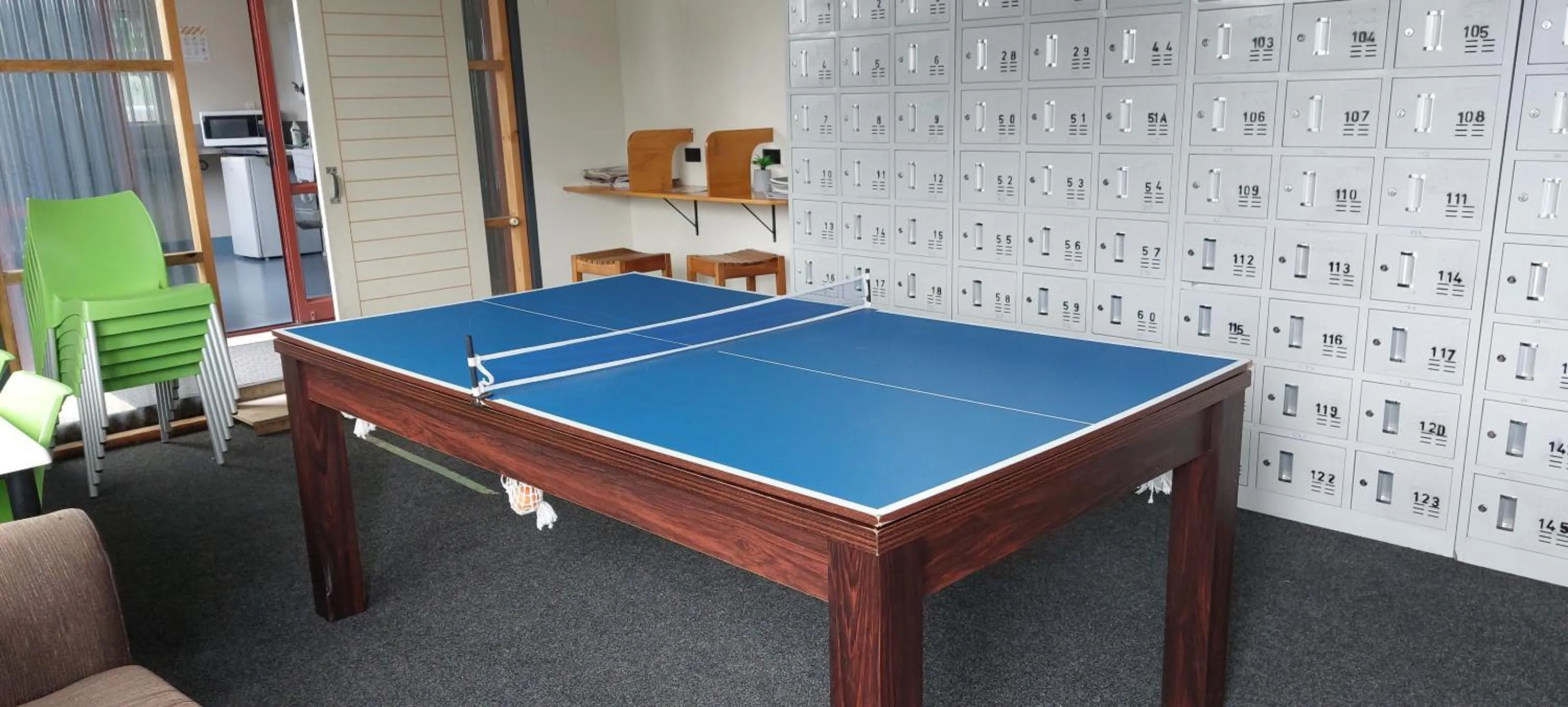 Table tennis in Self Contained 2BR holiday unit in Richmond Tasman