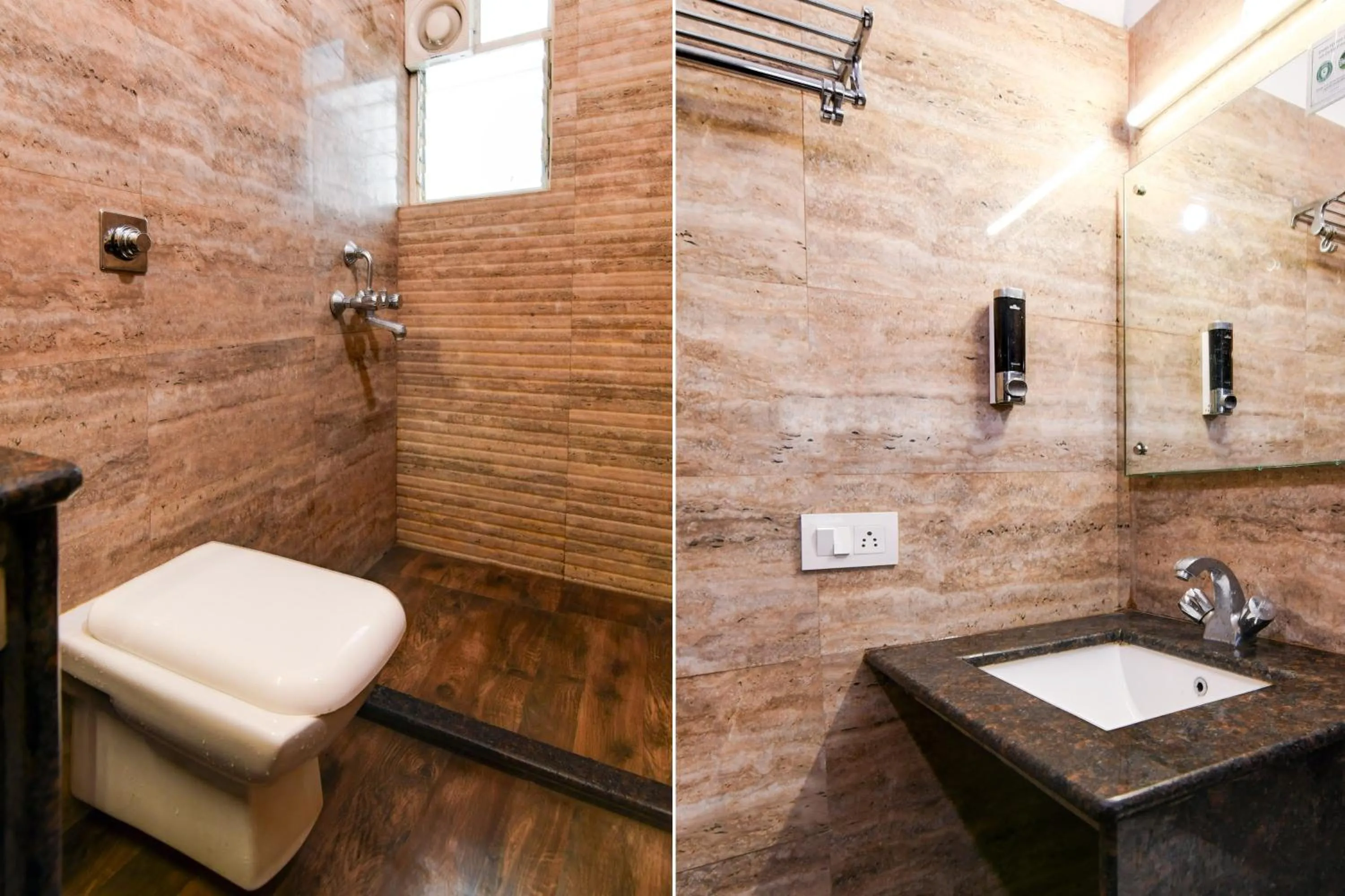 Bathroom in Super Collection O Bisarjan Ghat Formerly Eden Rocks