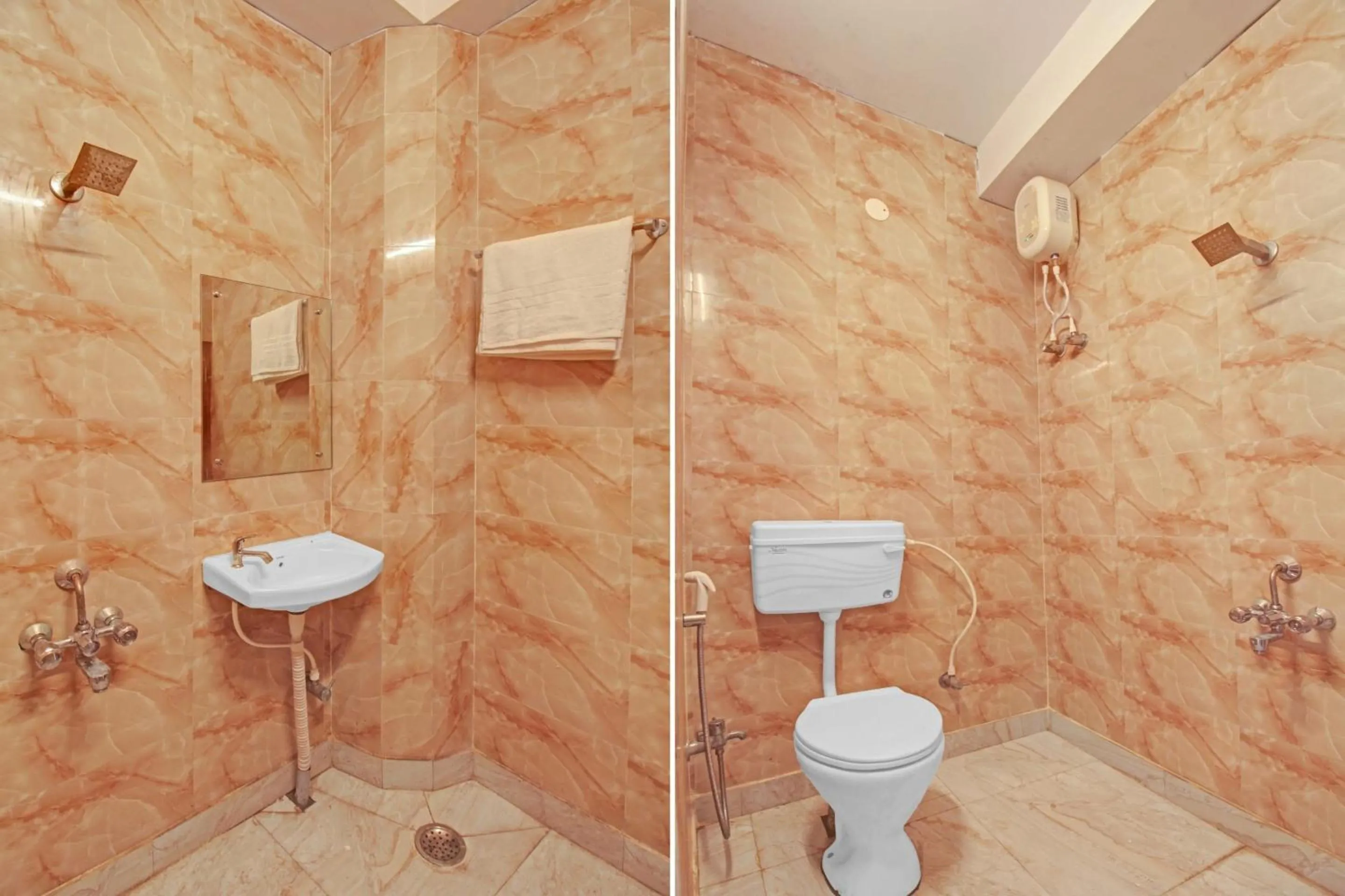 Bedroom in Super Collection O Hotel Aqua Villa Near Netaji Subhash Chandra Bose International Airport