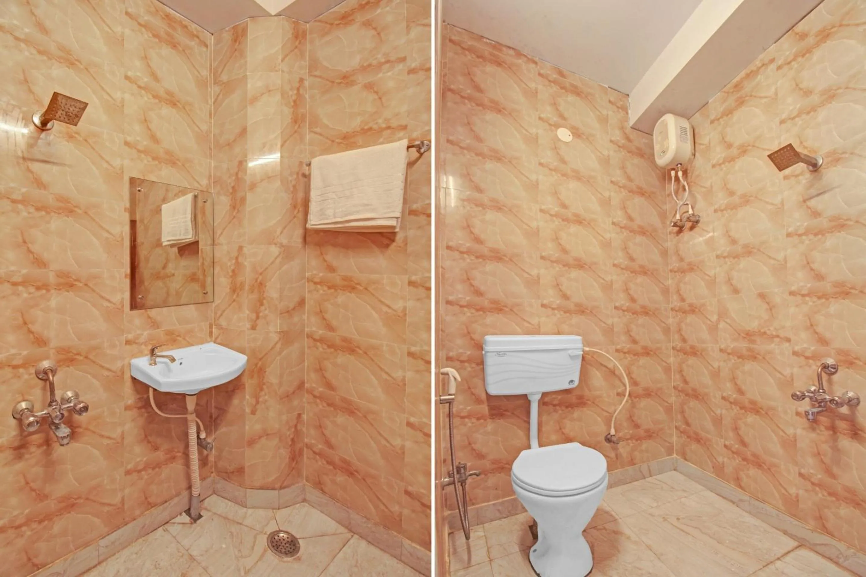 Bedroom in Super Collection O Hotel Aqua Villa Near Netaji Subhash Chandra Bose International Airport